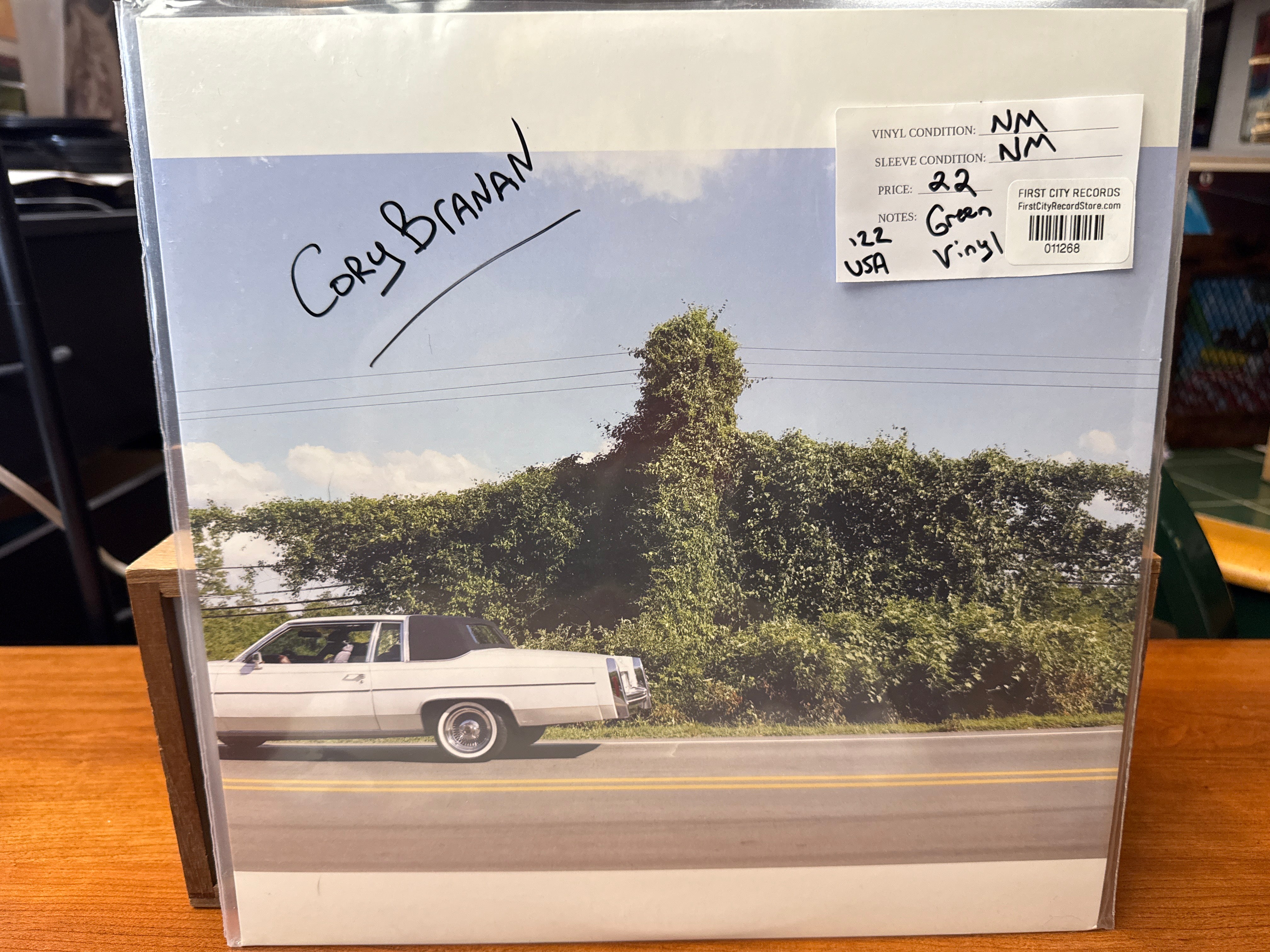 Cory Branan - When I Go I Ghost (2022, Green Vinyl, USED)