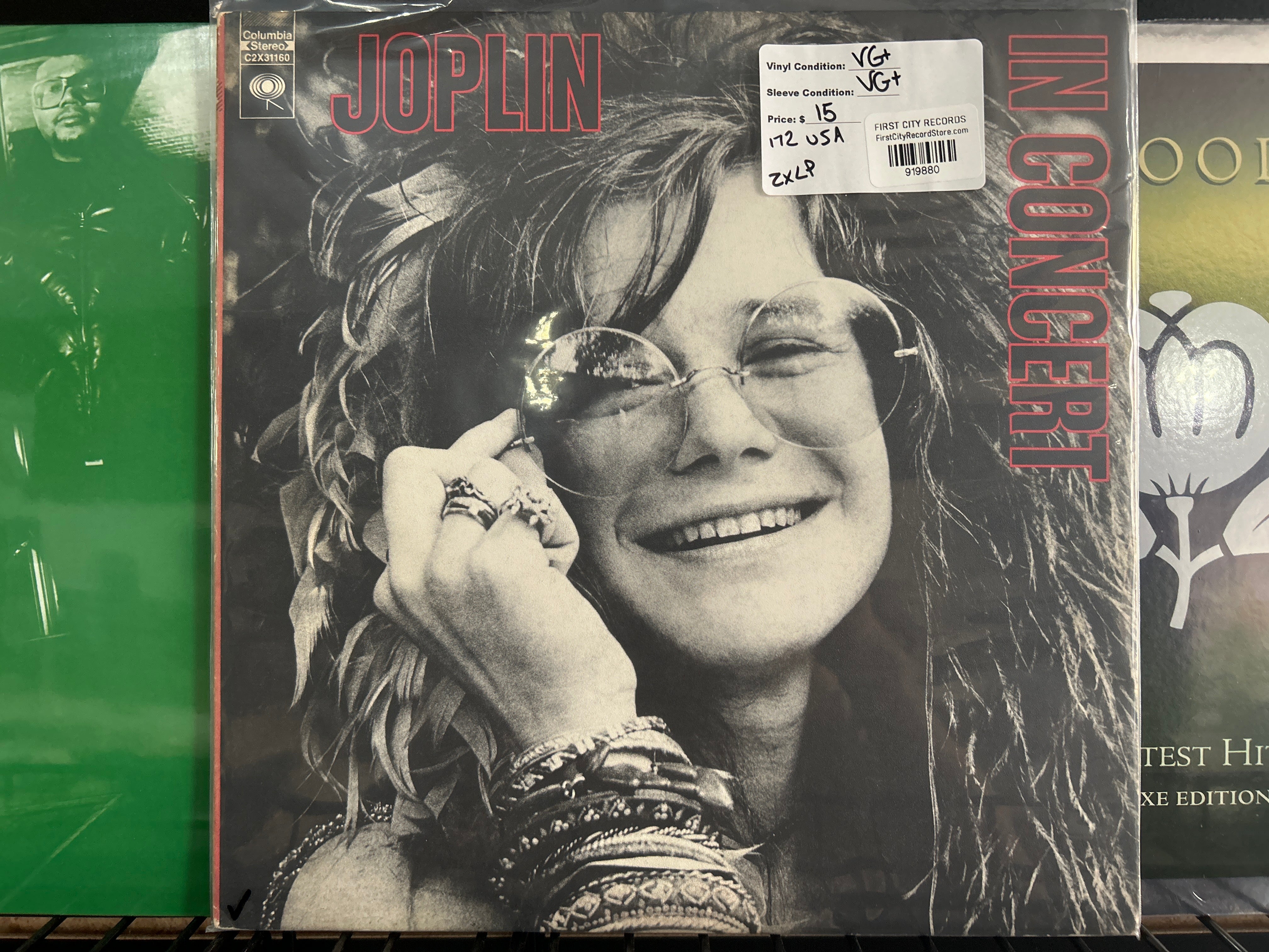 Janis Joplin - In Concert (1972, USED)