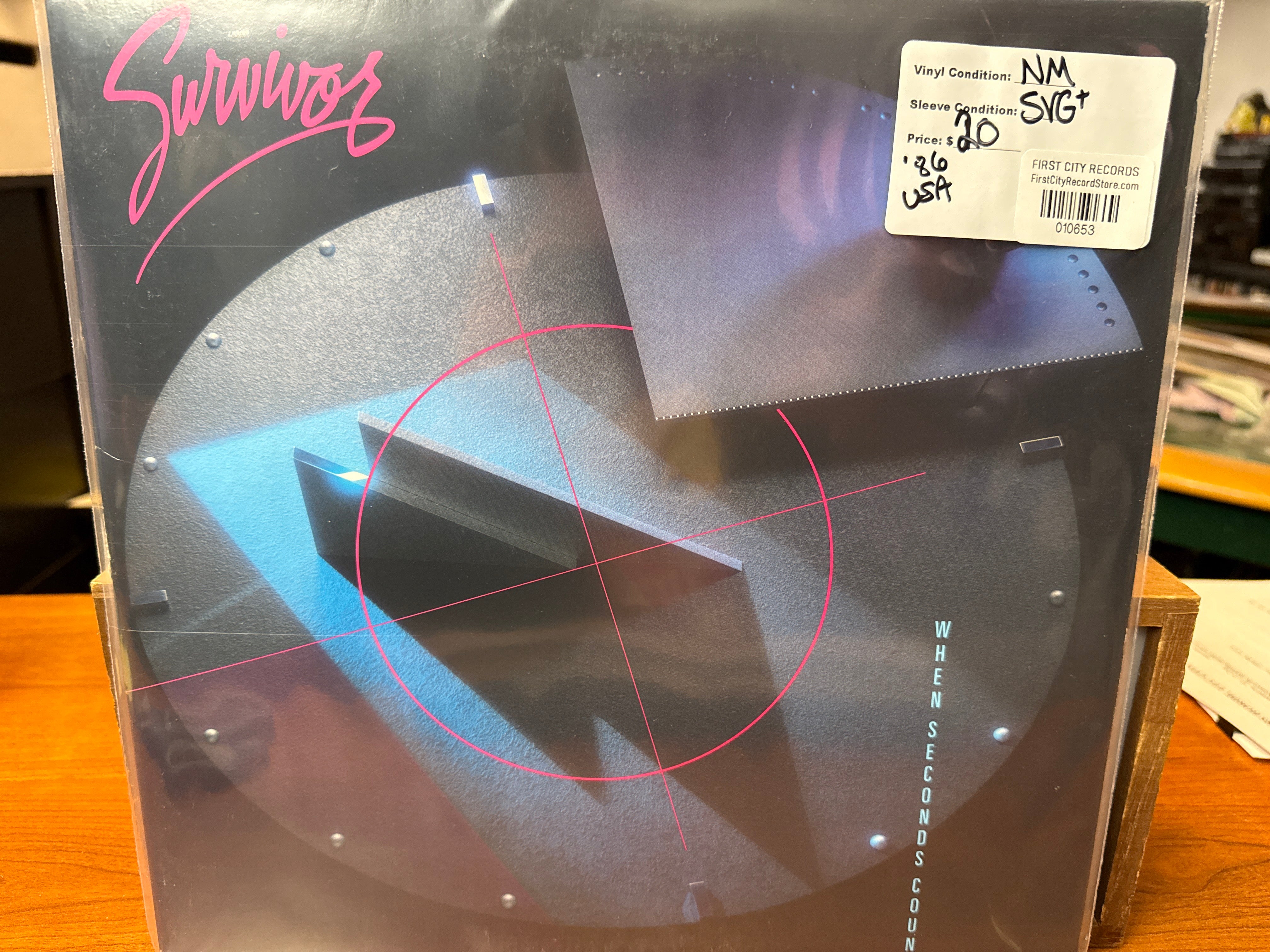 Survivor - When Seconds Count (1986, USED)
