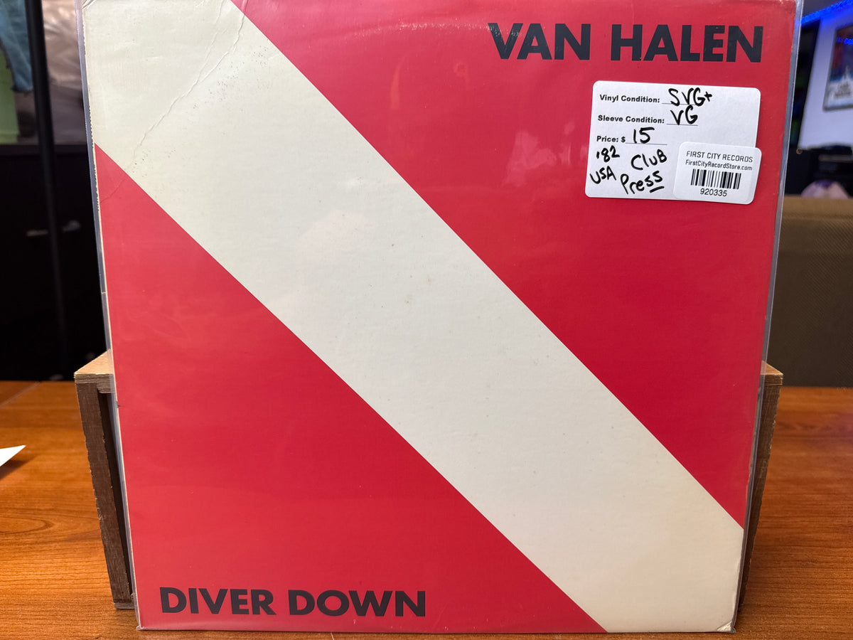 Van Halen - Diver Down (1982, Club Press, USED)