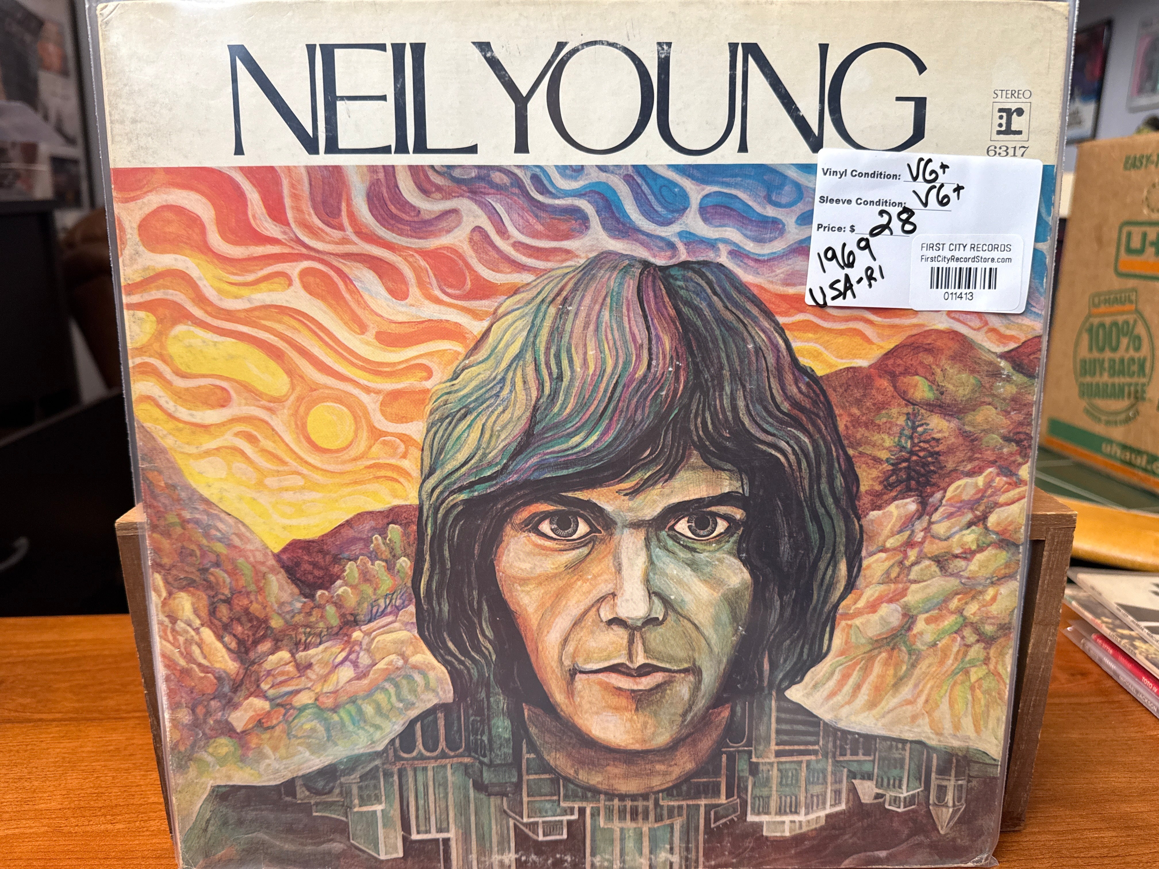 Neil Young - Self titled (1969, USED)