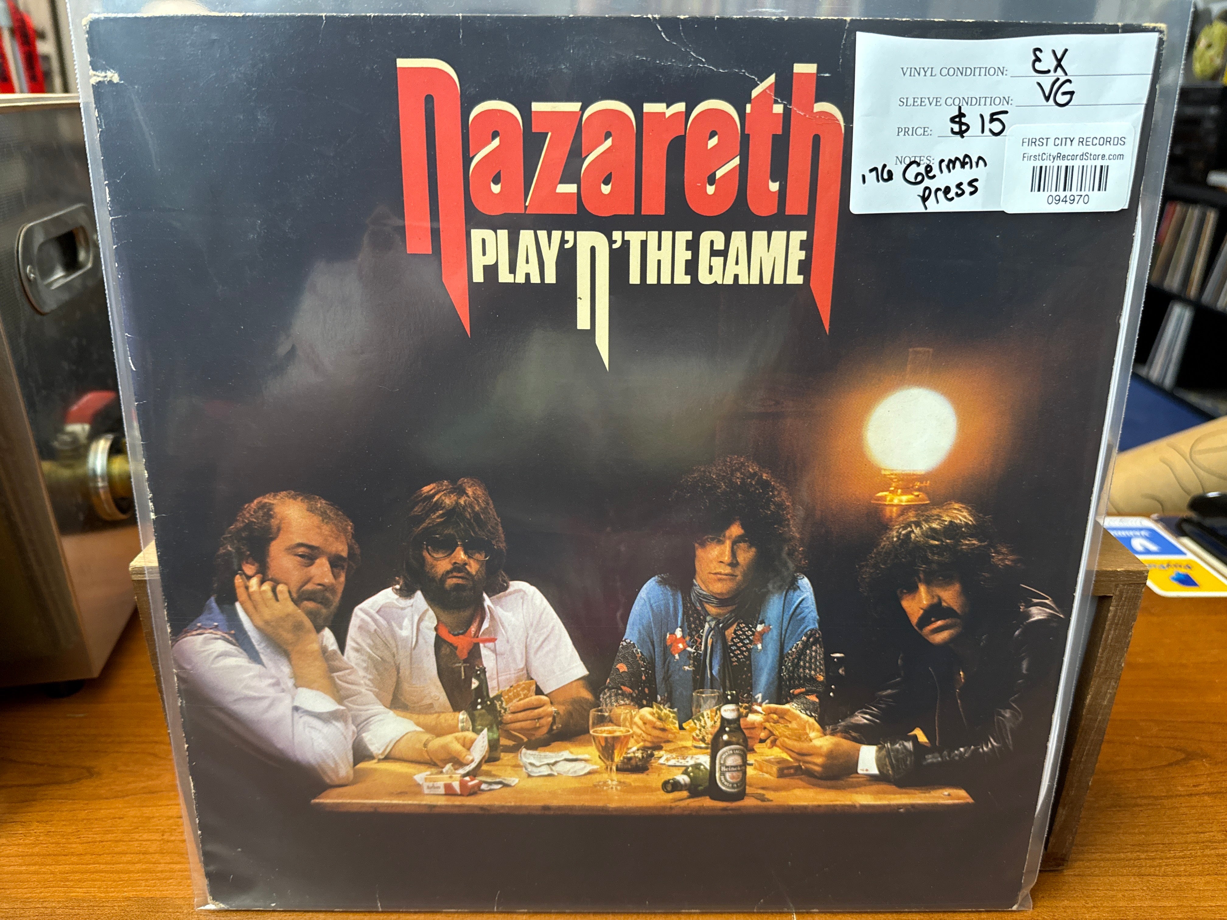 Nazareth - Play 'n" The Game (1976 German Pressing, USED)