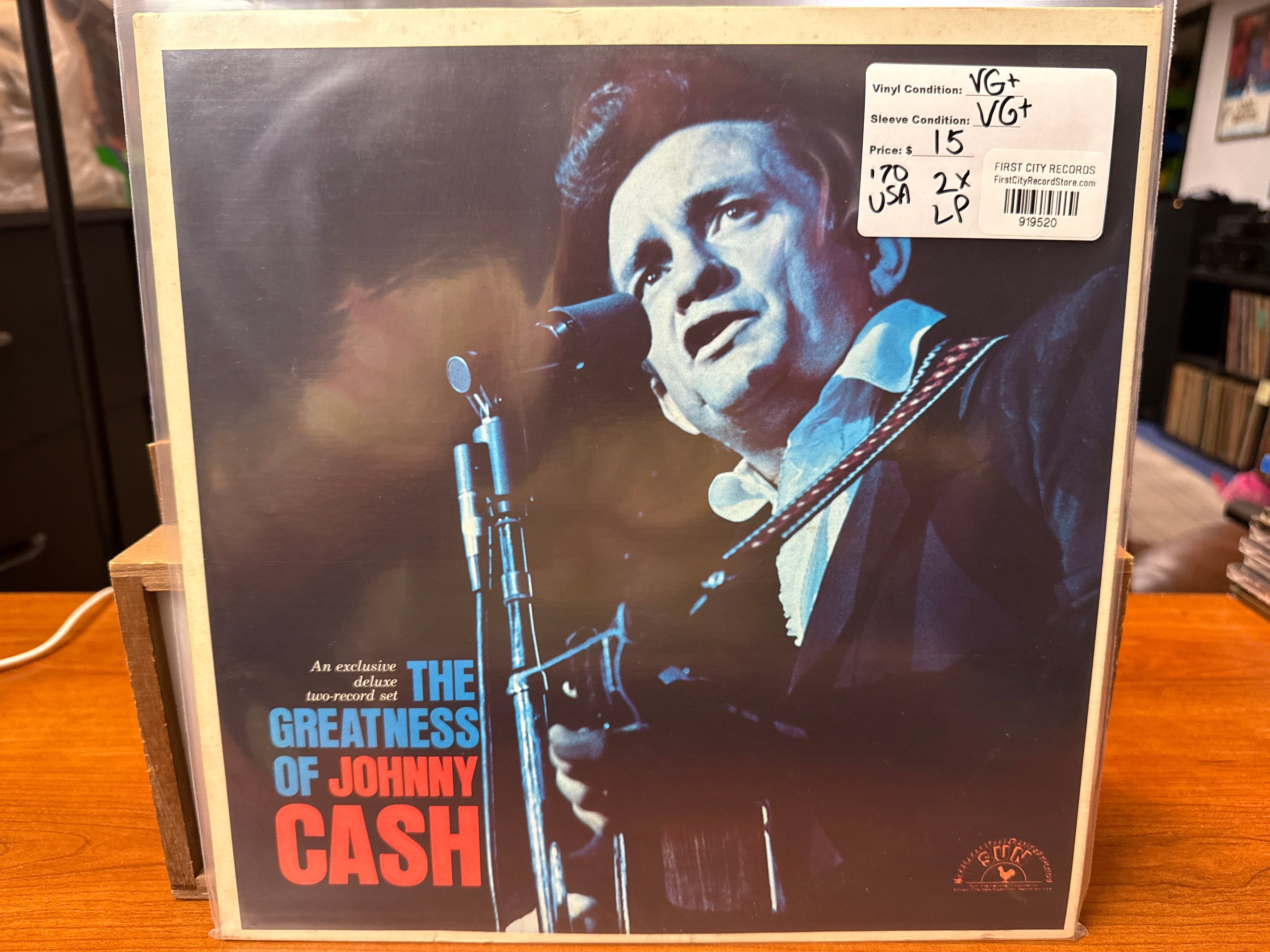 Johnny Cash - The Greatness of Johnny Cash (1970, USED)