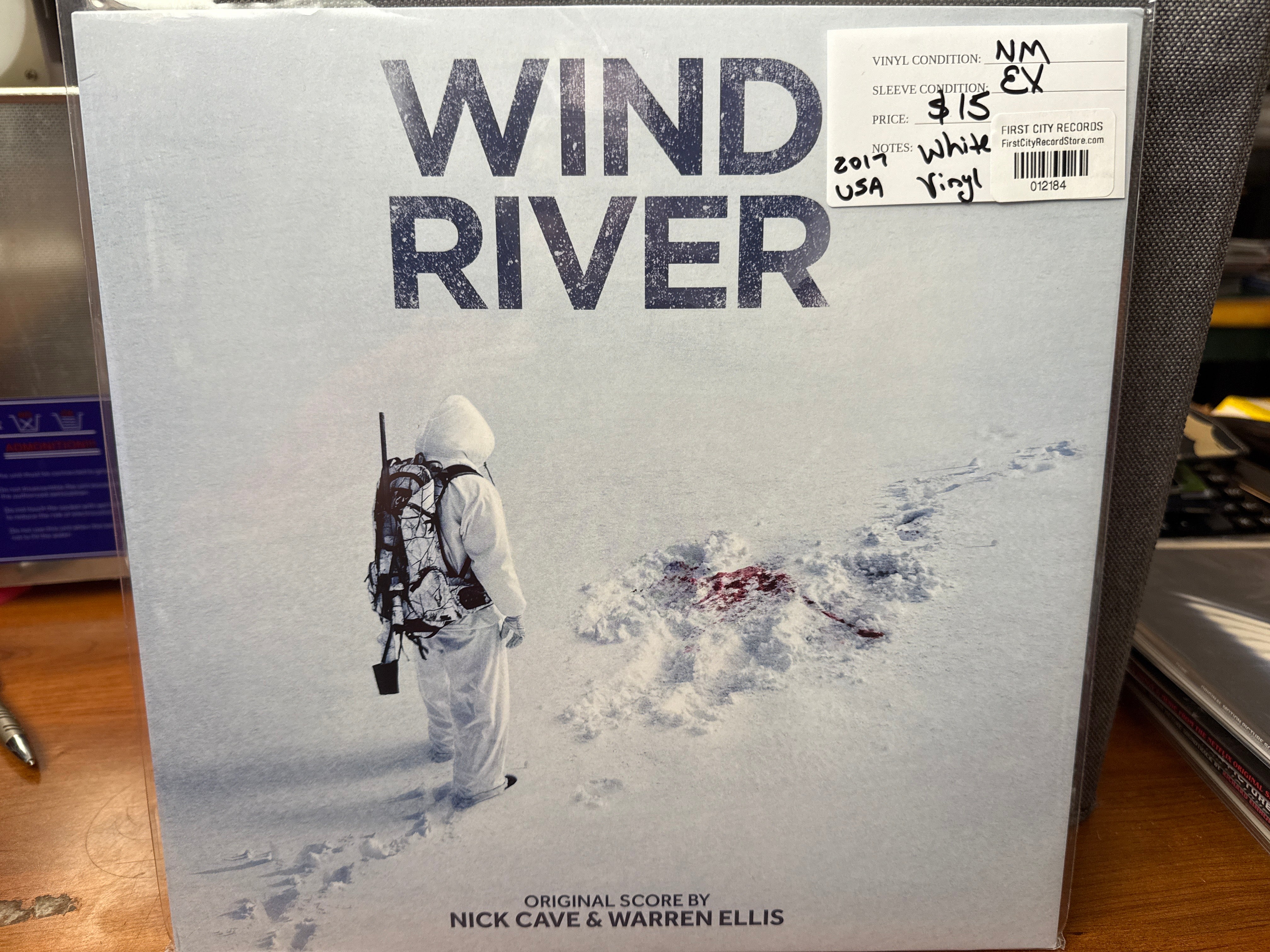 Nick Cave - Wind River Soundtrack (White Vinyl, USED)