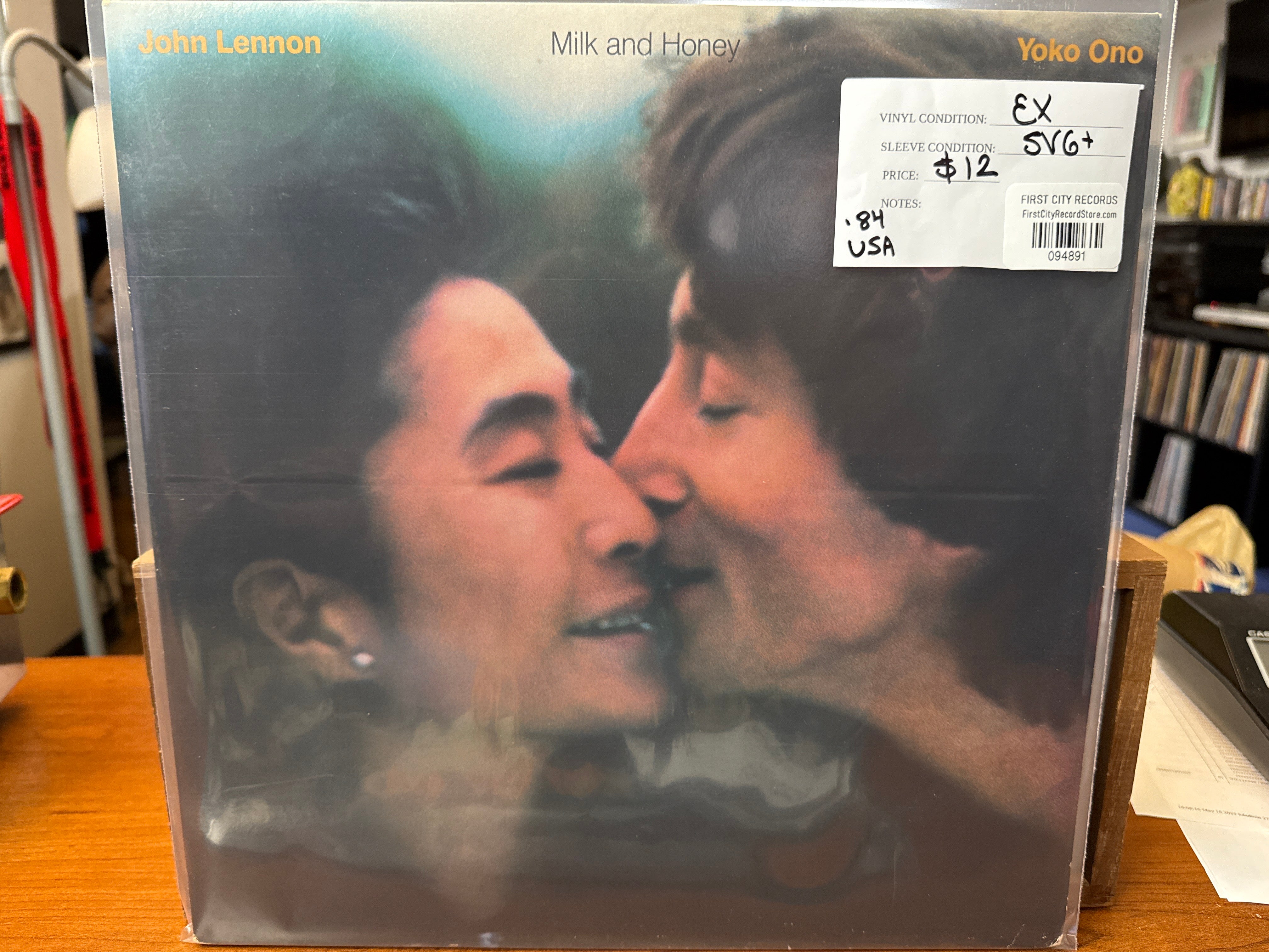 John Lennon & Yoko Ono - Milk and Honey (1984, USED)
