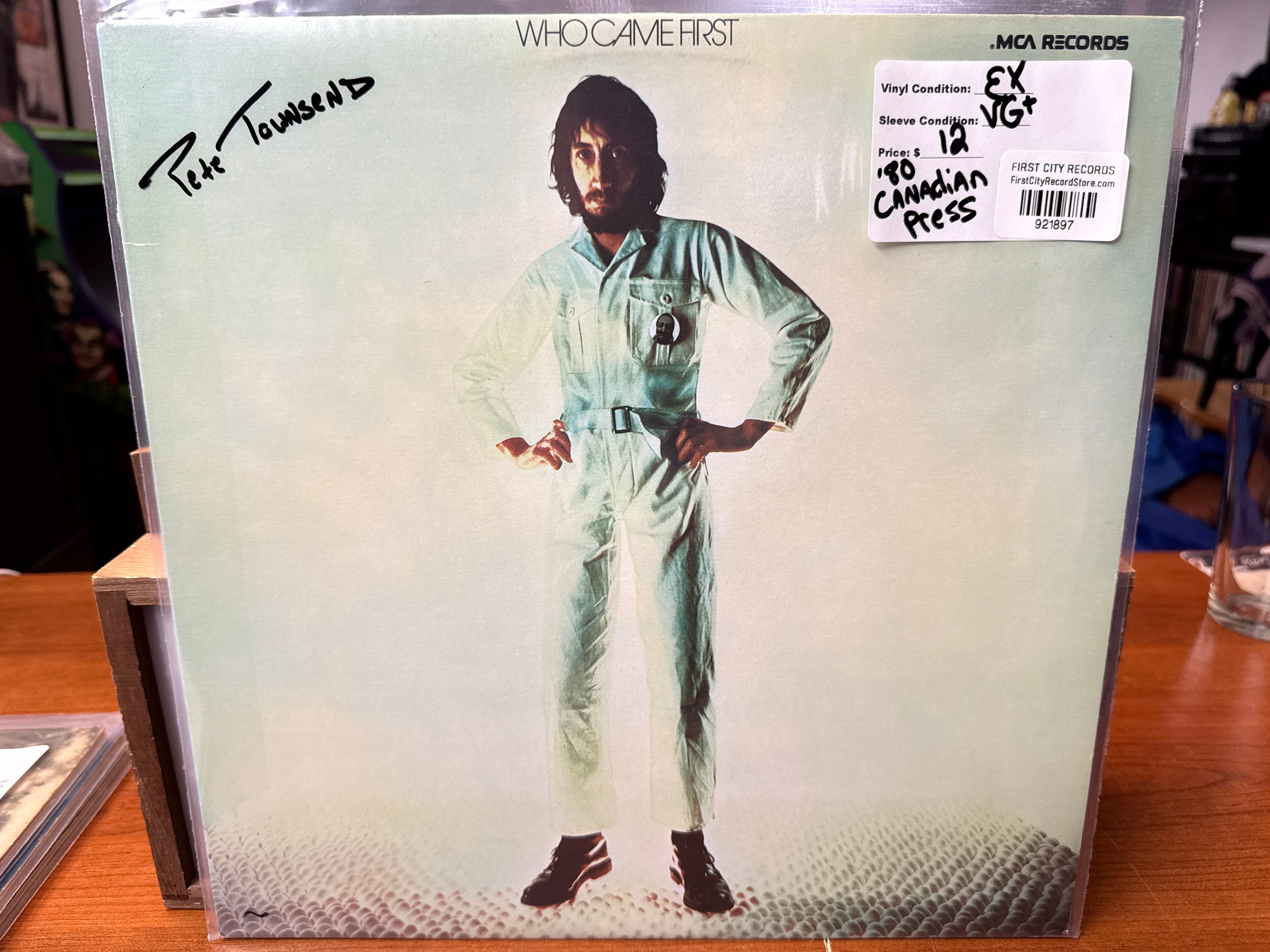 Pete Townsend - Who Came First (1980, Canadian Pressing, USED)