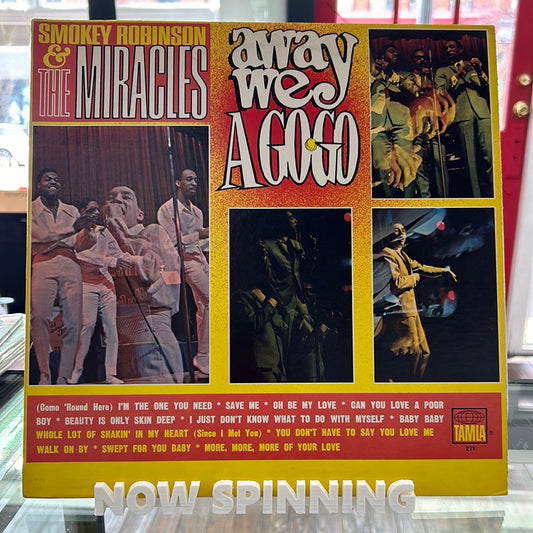 Smokey Robinson & The Miracles - Away We A’ Go-Go