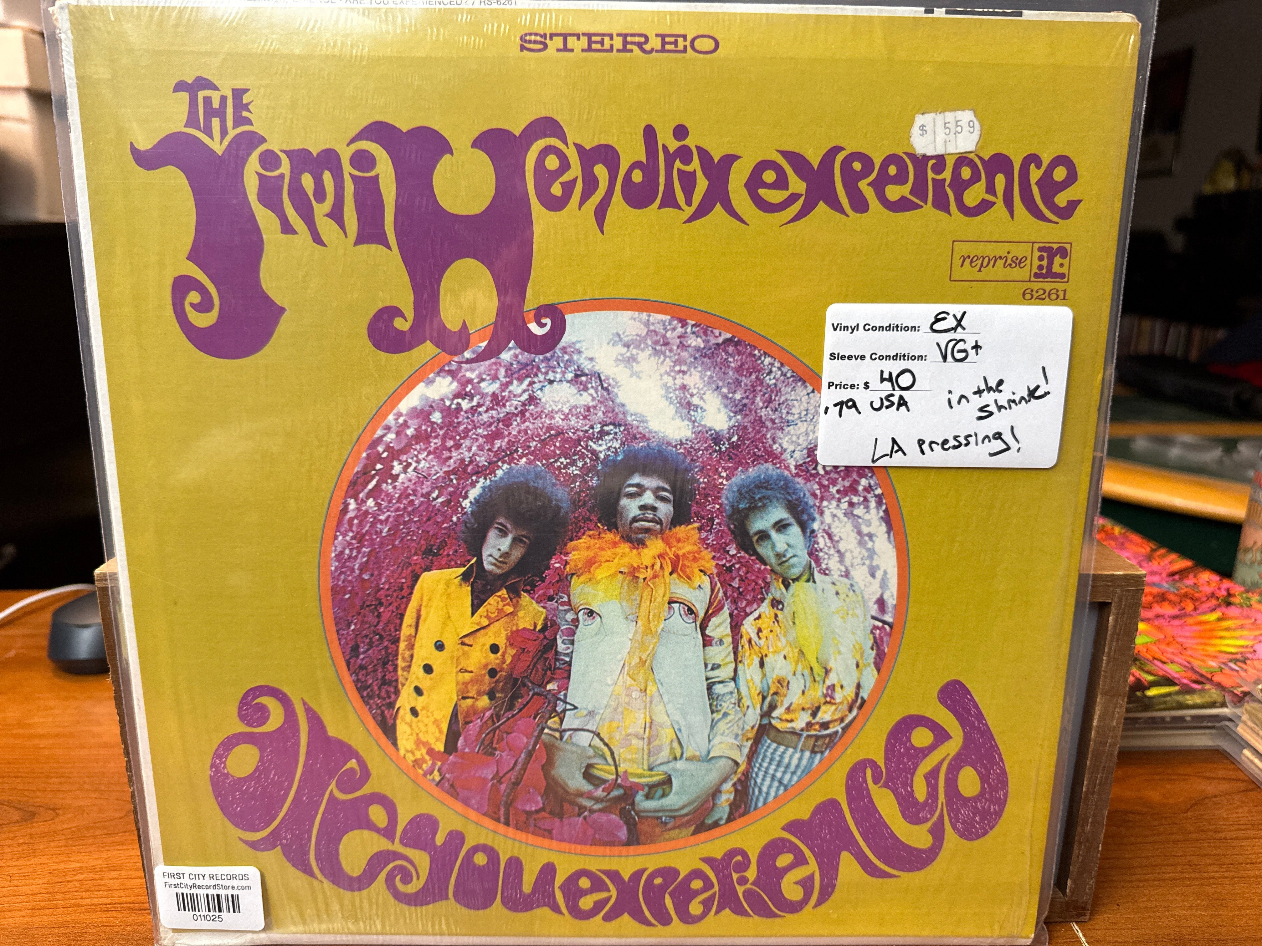 Jimi Hendrix Experience - Are You Experienced (1979, USED)