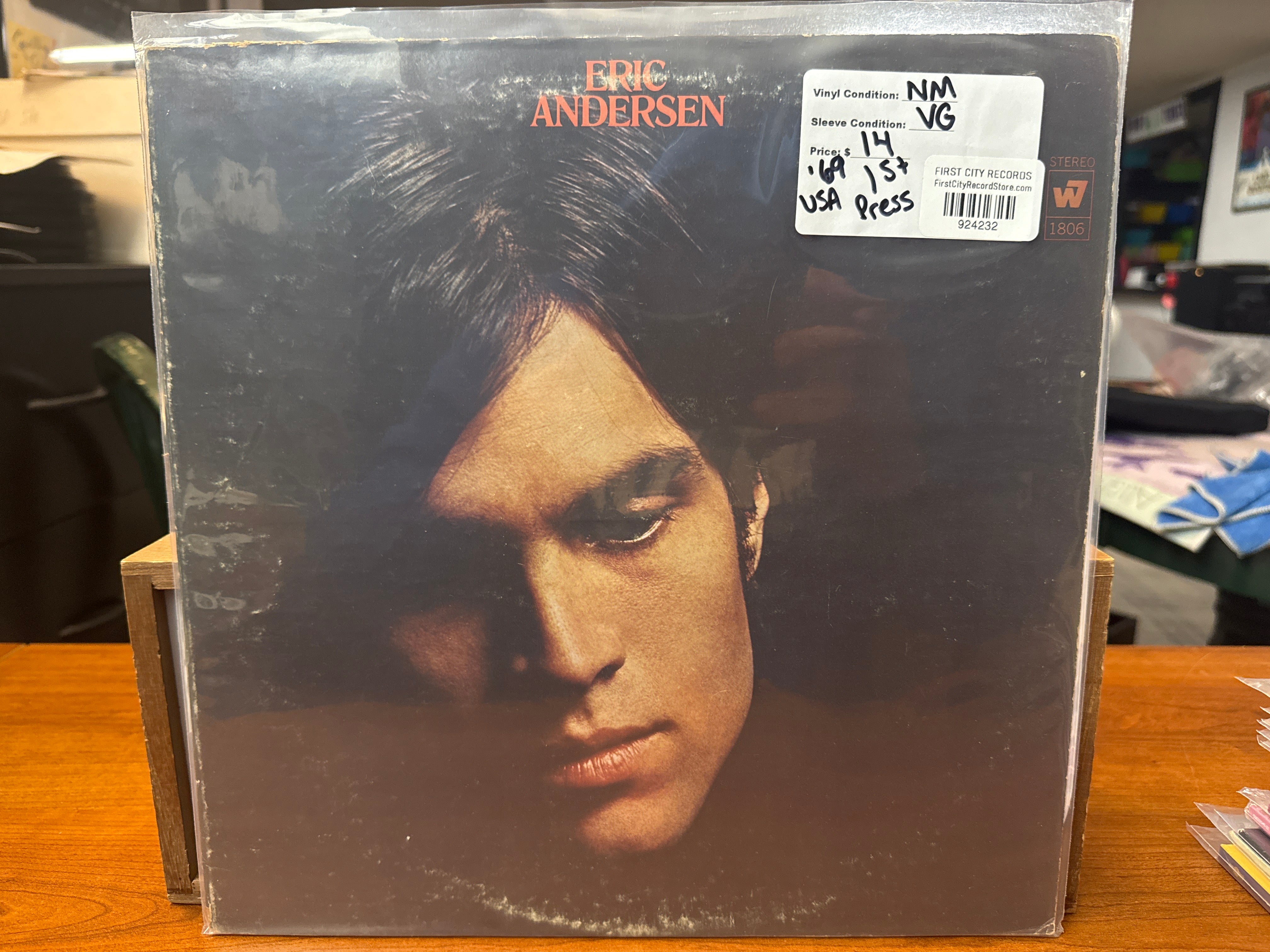 Eric Andersen - Self Titled (1969, 1st Pressing, USED)