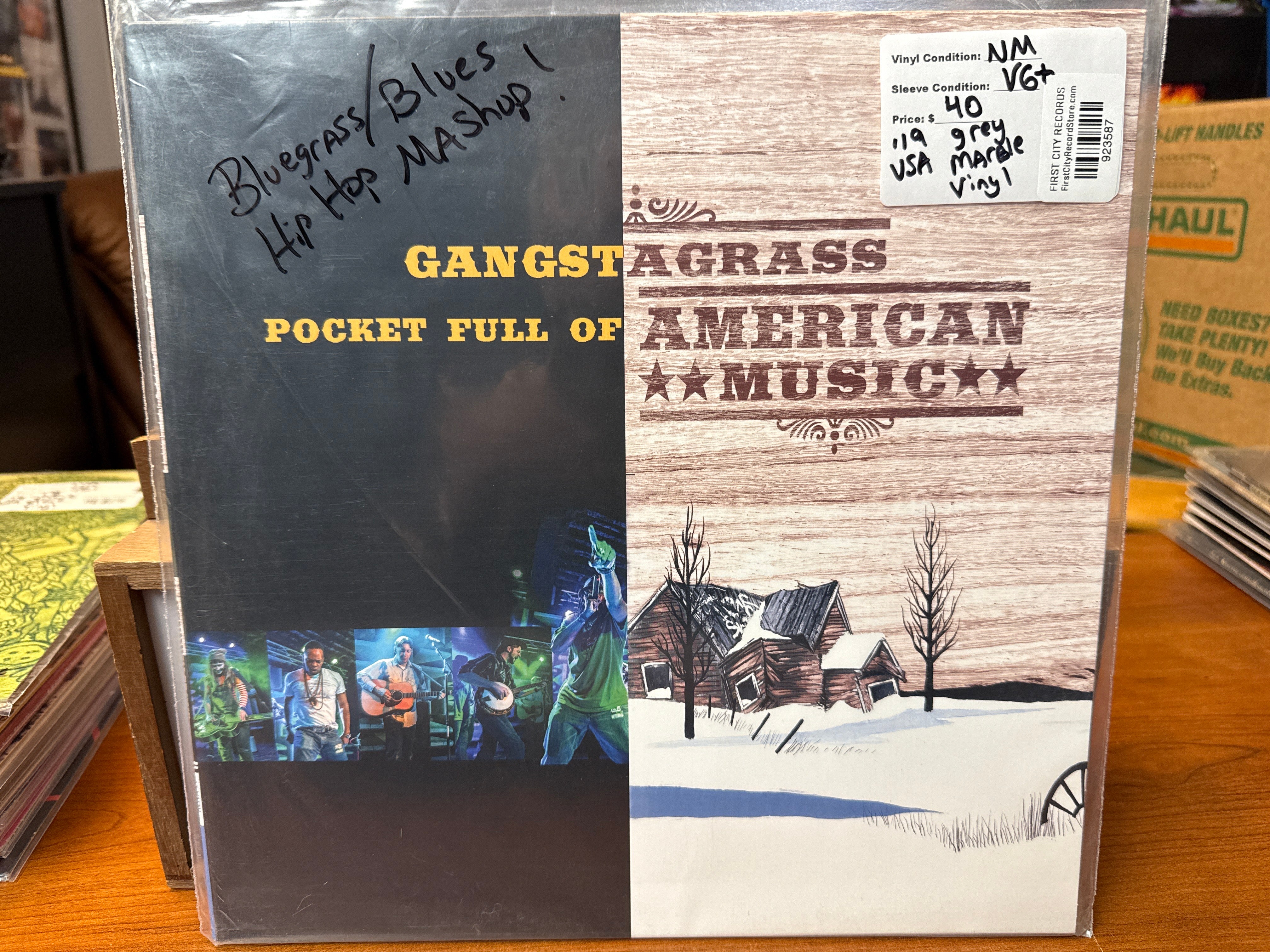 Gangstagrass - Pocket Full of American Music (Grey Marbled, USED)