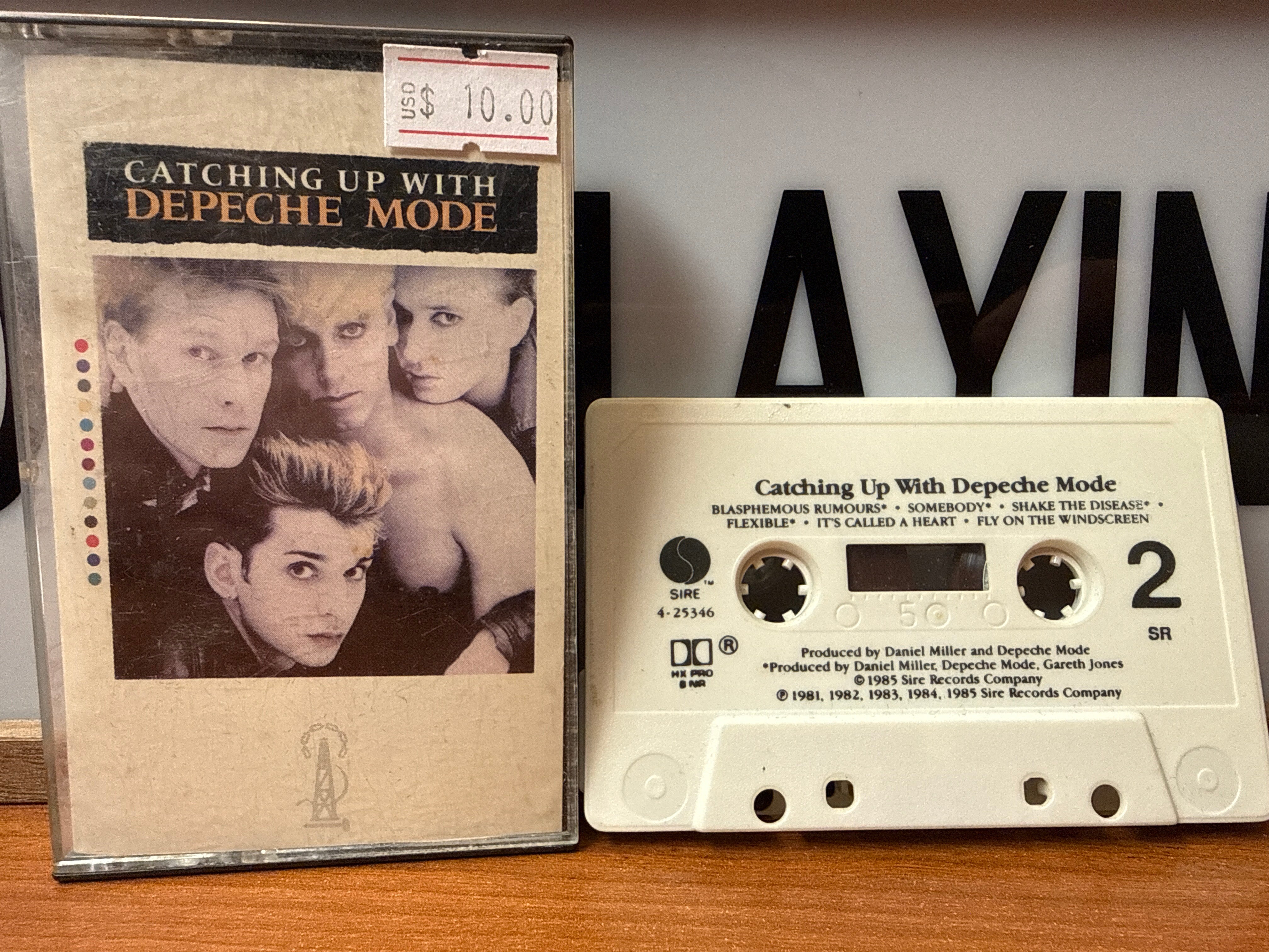Depeche Mode - Catching Up With Depeche Mode (CASSETTE)