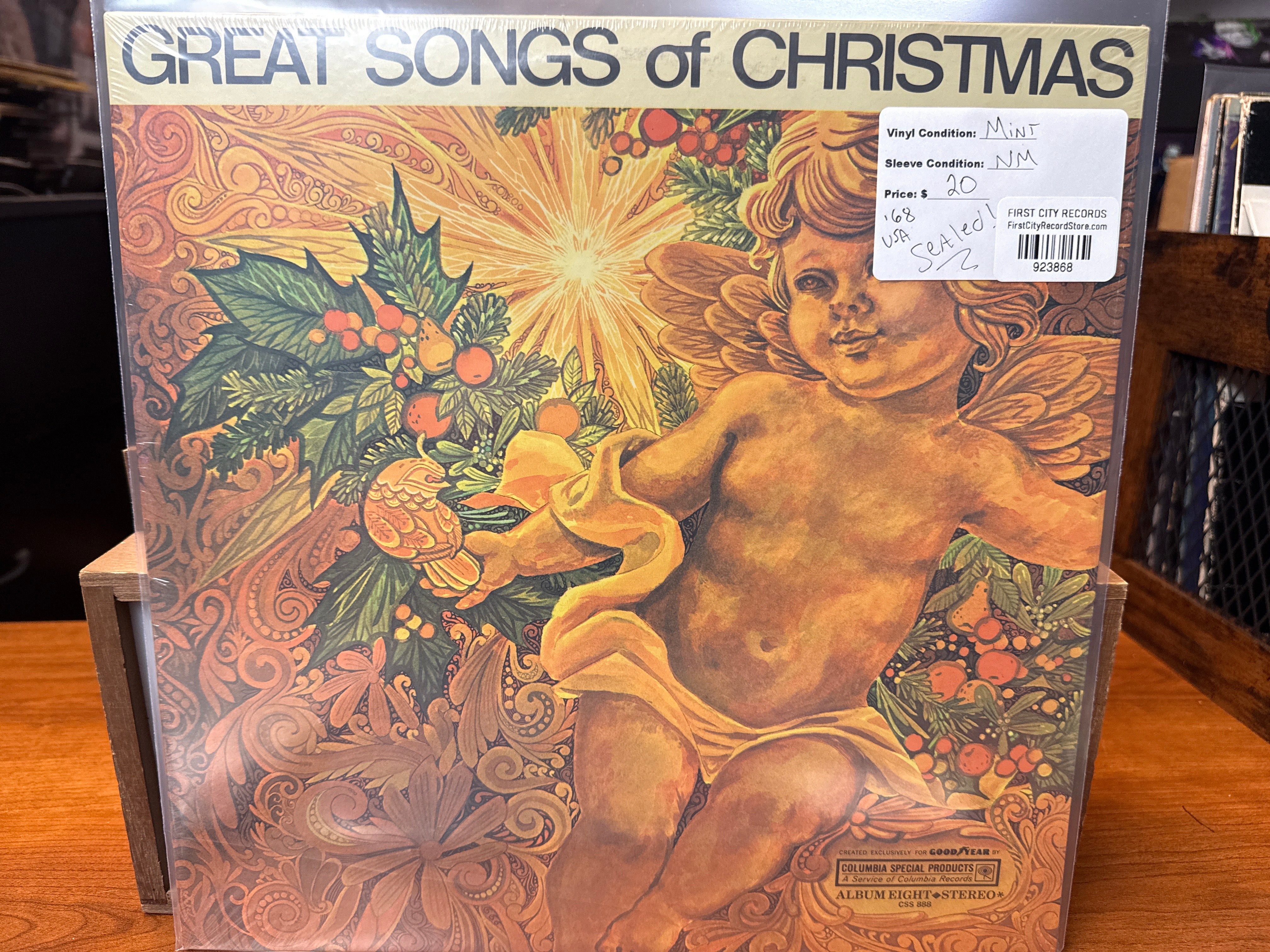 Great Songs of Christmas (1968, Sealed, USED)