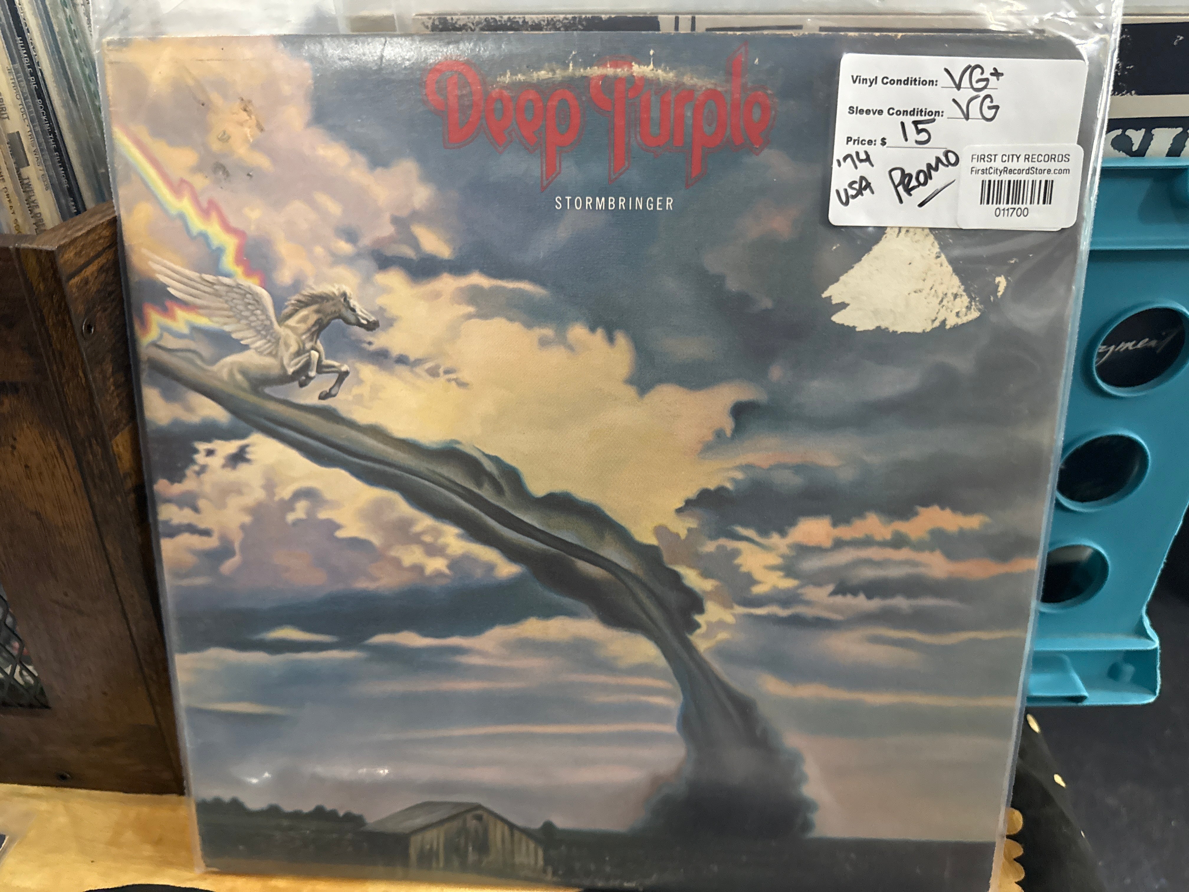 Deep Purple - Stormbringer (1974, Promo, USED)