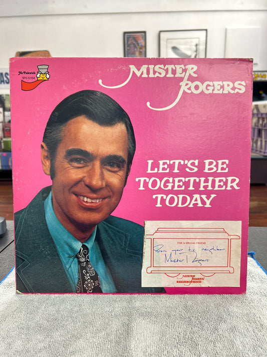 Mister Rogers - Let’s Be Together Today (autographed)