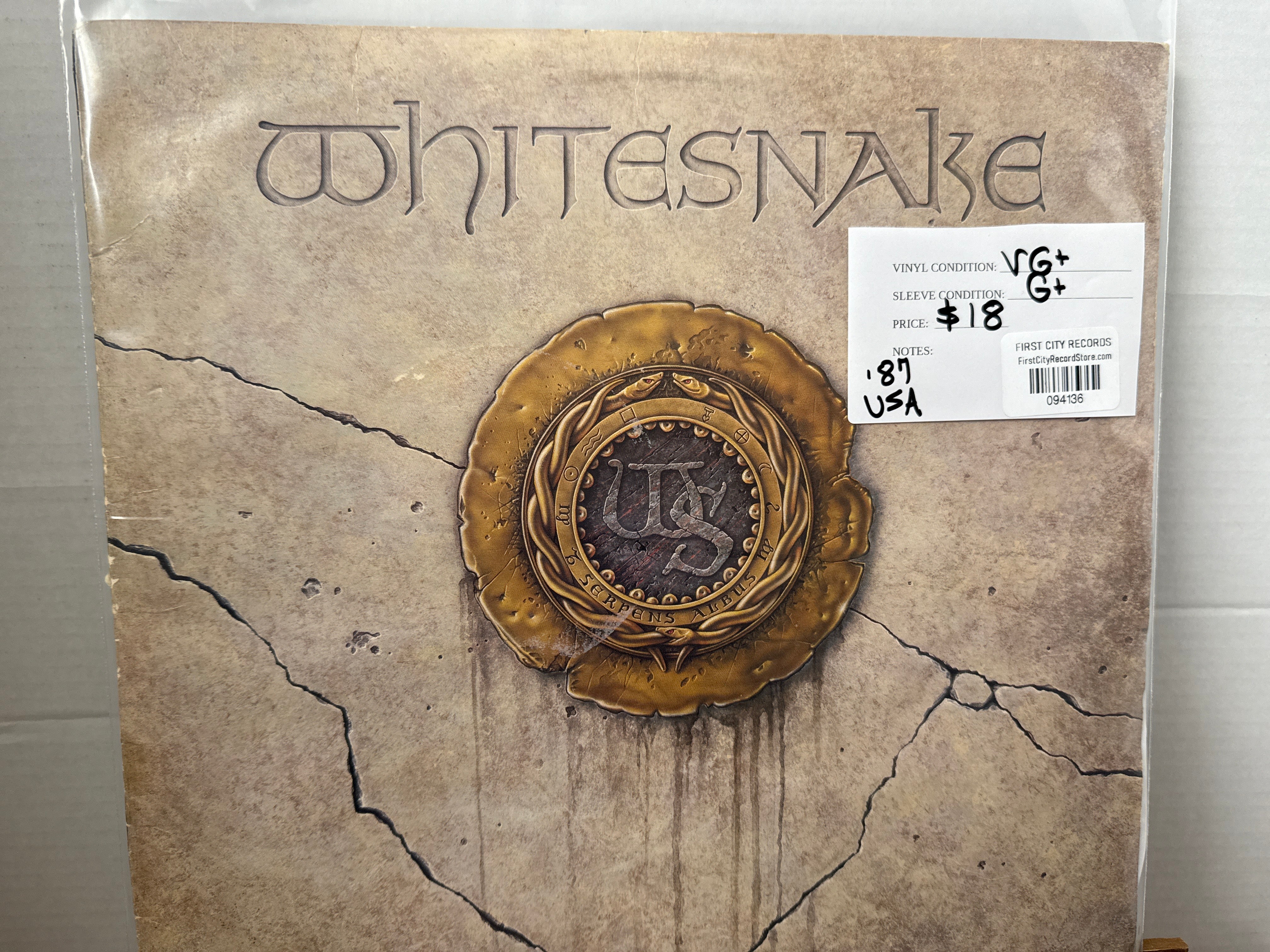 Whitesnake - Self Titled (1987, USED)