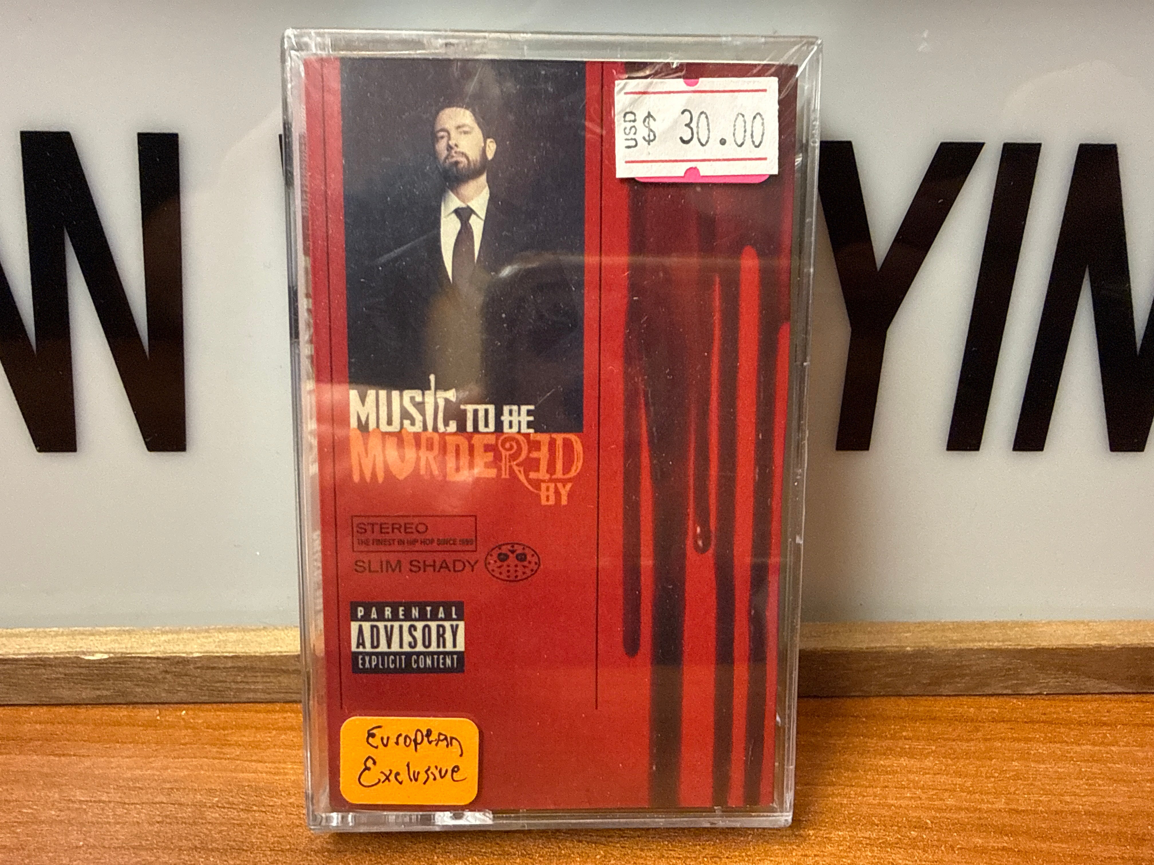 Eminem - Music To Be Murdered By (European, Sealed, CASSETTE)