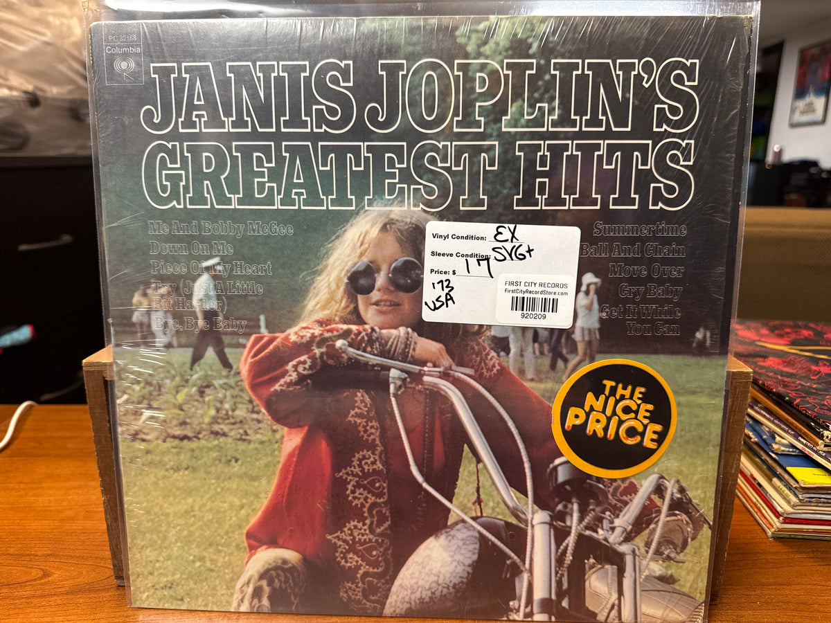 Janis Joplin - Greatest Hits (1973, USED)