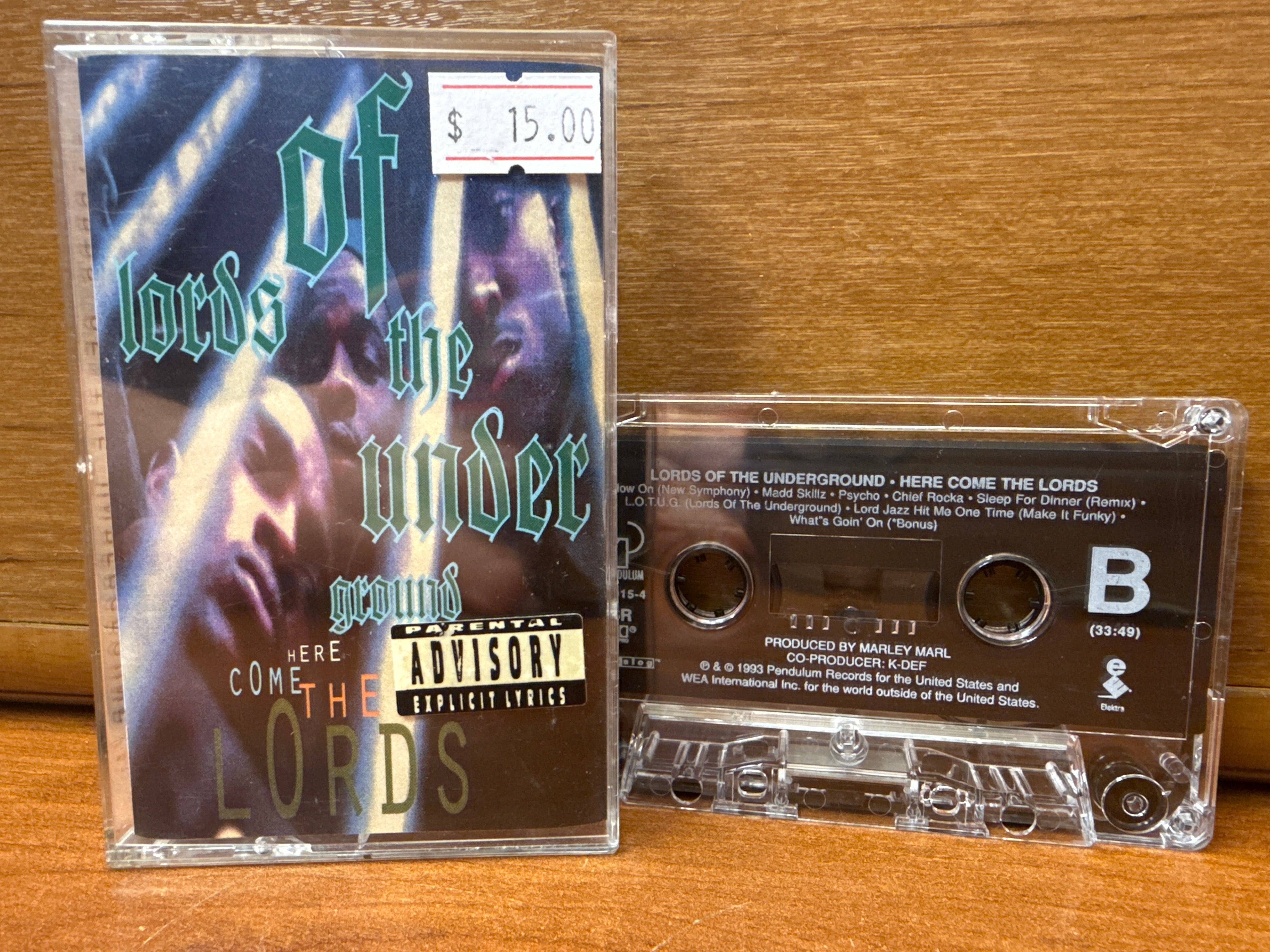 Lords of the Underground - Here Come The Lords (CASSETTE)