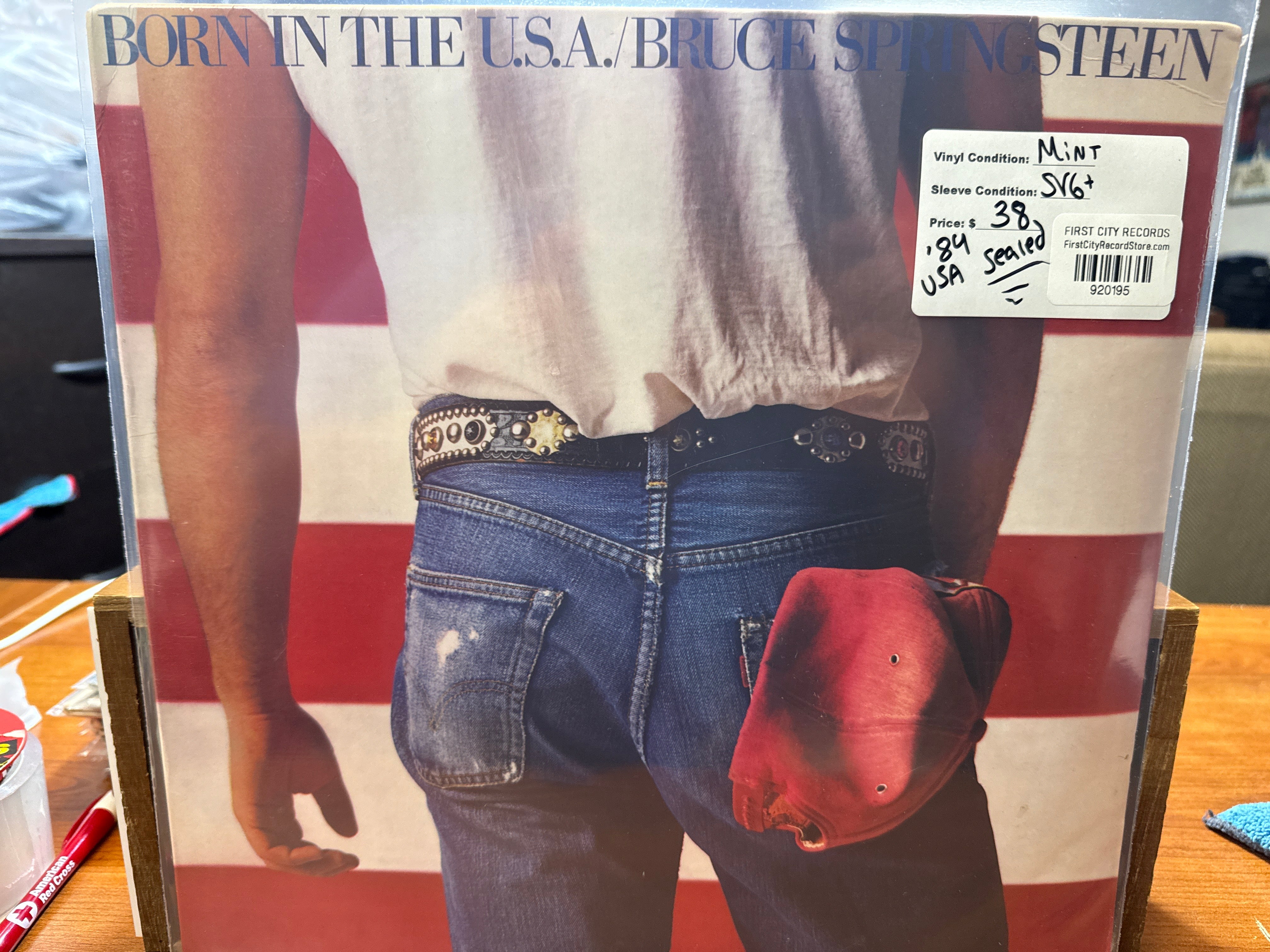 Bruce Springsteen - Born in the USA (1984, SEALED!, USED)