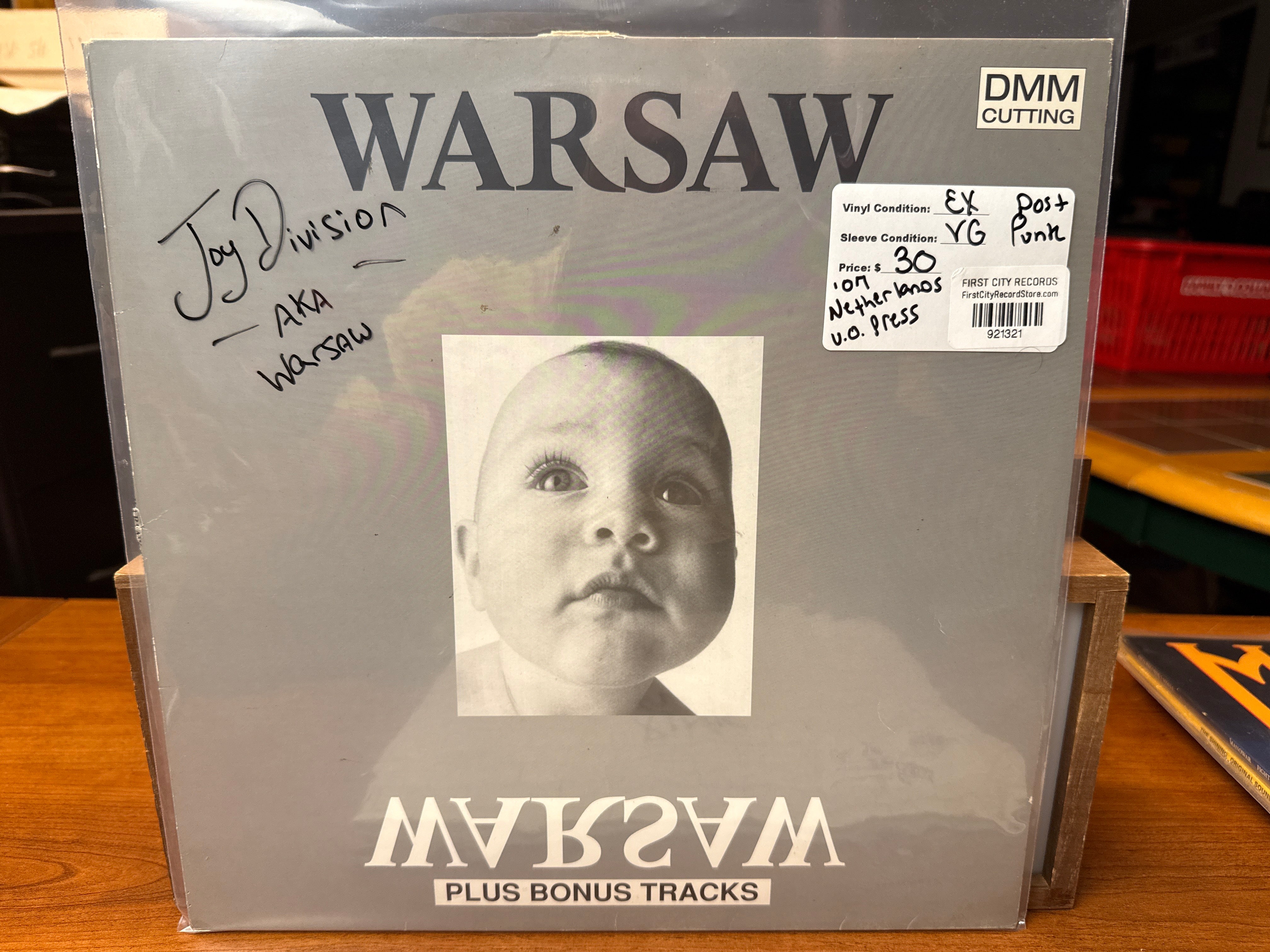 Joy Division / Warsaw - Self Titled (2007, Netherlands Pressing, USED)