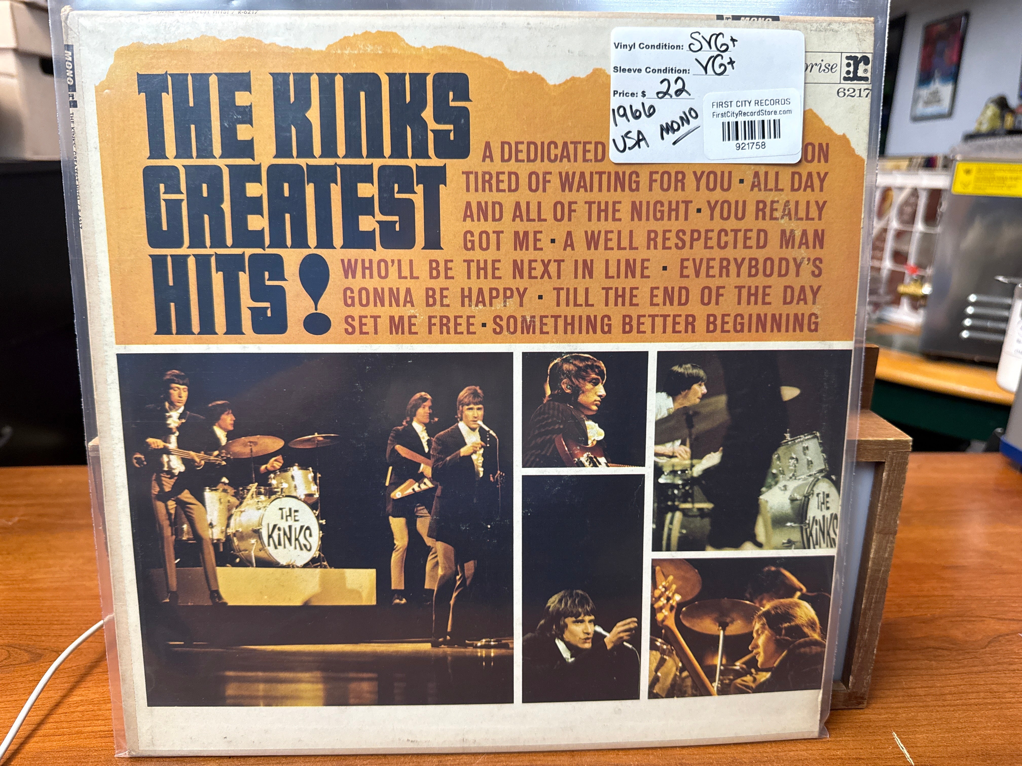 Kinks - Greatest Hits (1966, Mono, USED)