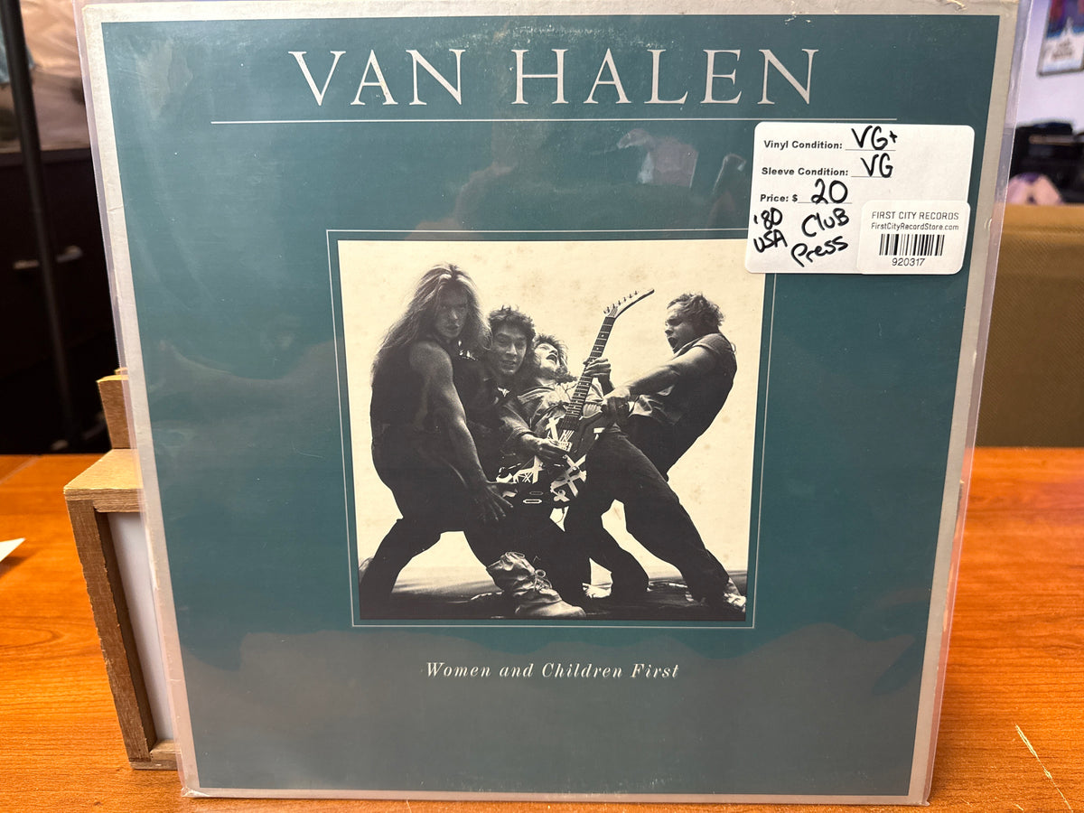 Van Halen - Women and Children First (1980, Club Press, USED)