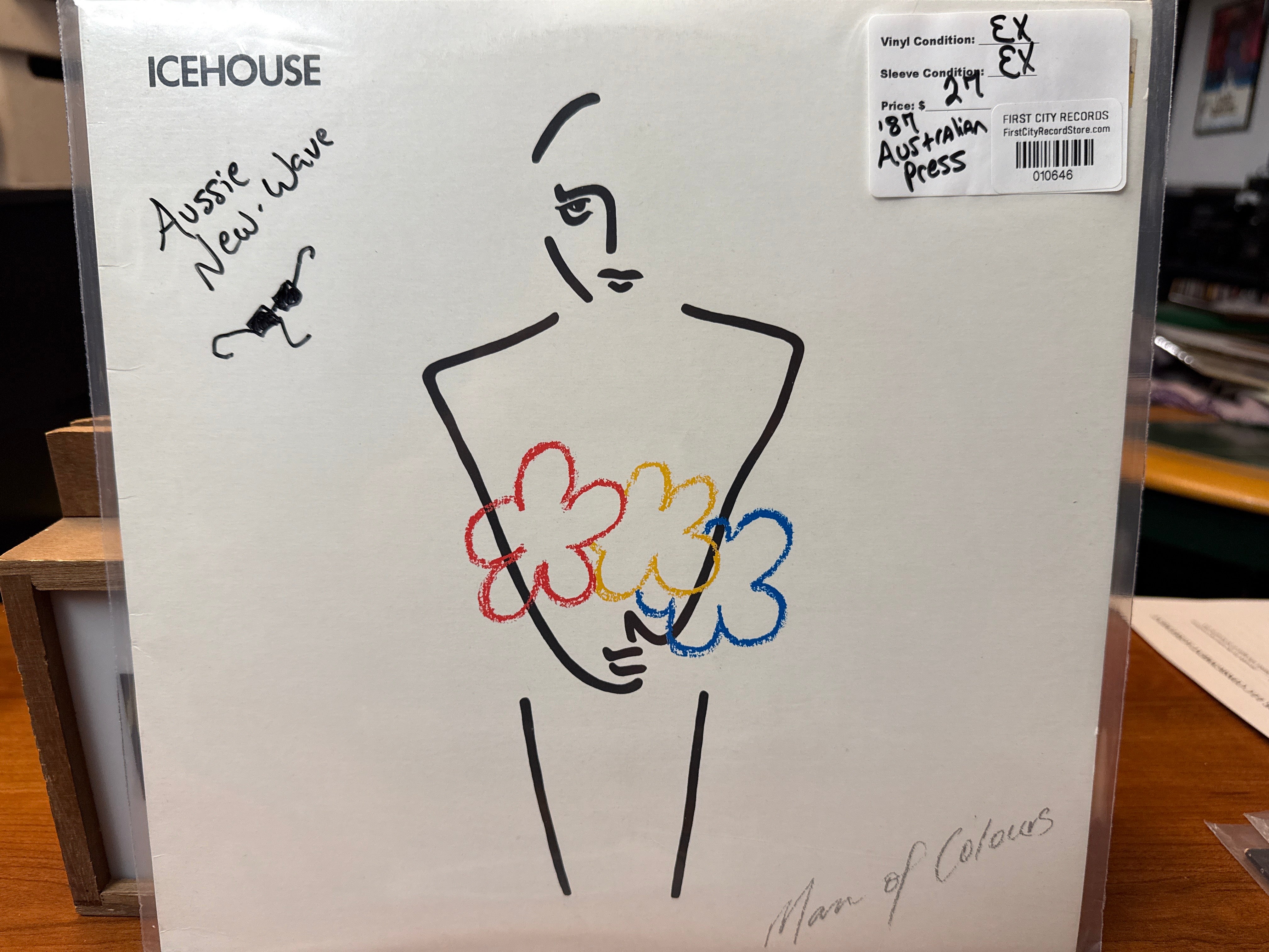 Icehouse - Man of Colours (1987, Australian Pressing, USED)