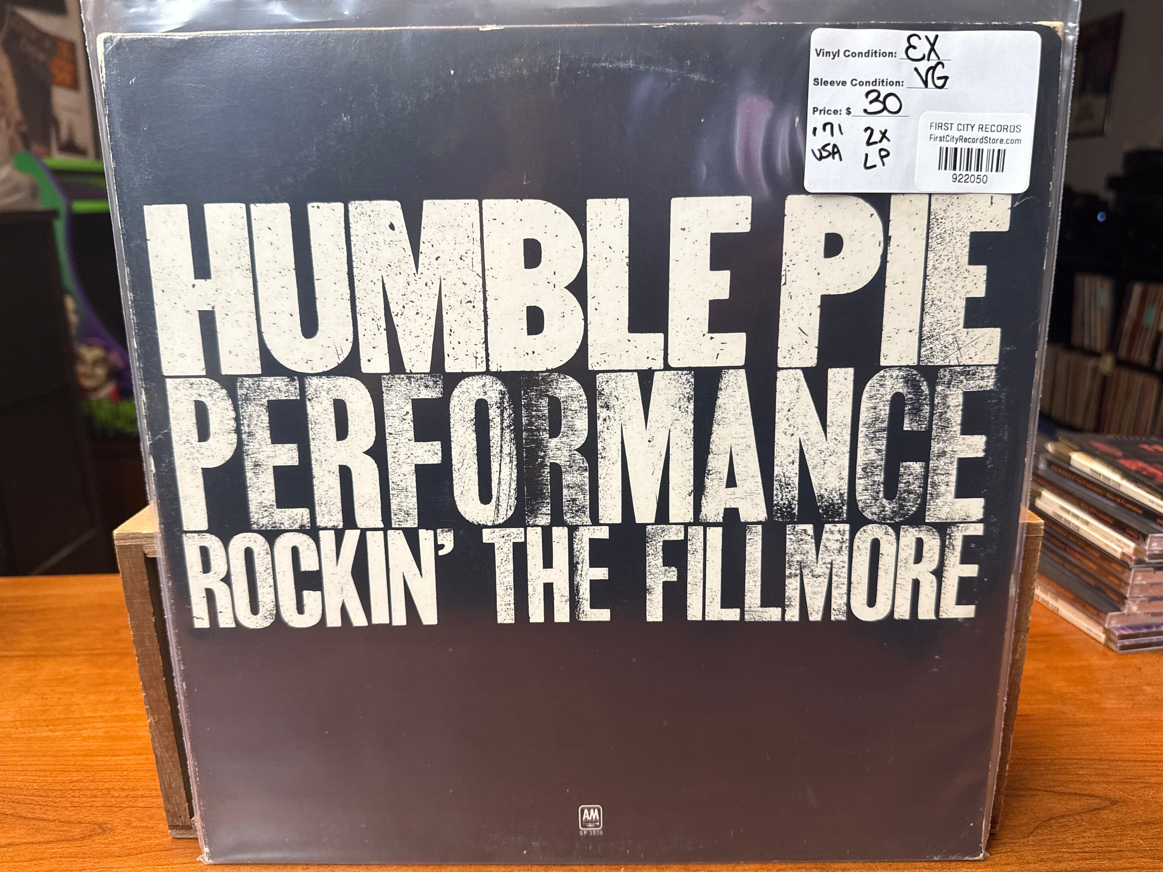 Humble Pie - Rockin' The Fillmore (1971, USED)