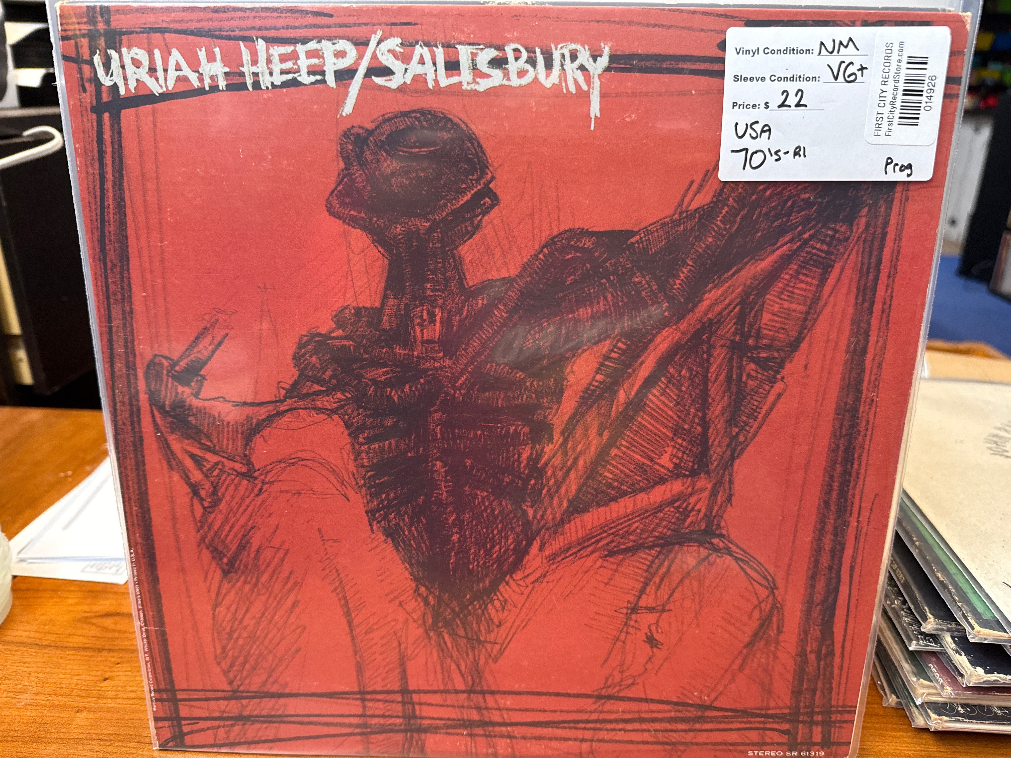 Uriah Heep - Salisbury (1970s Reissue, USED)