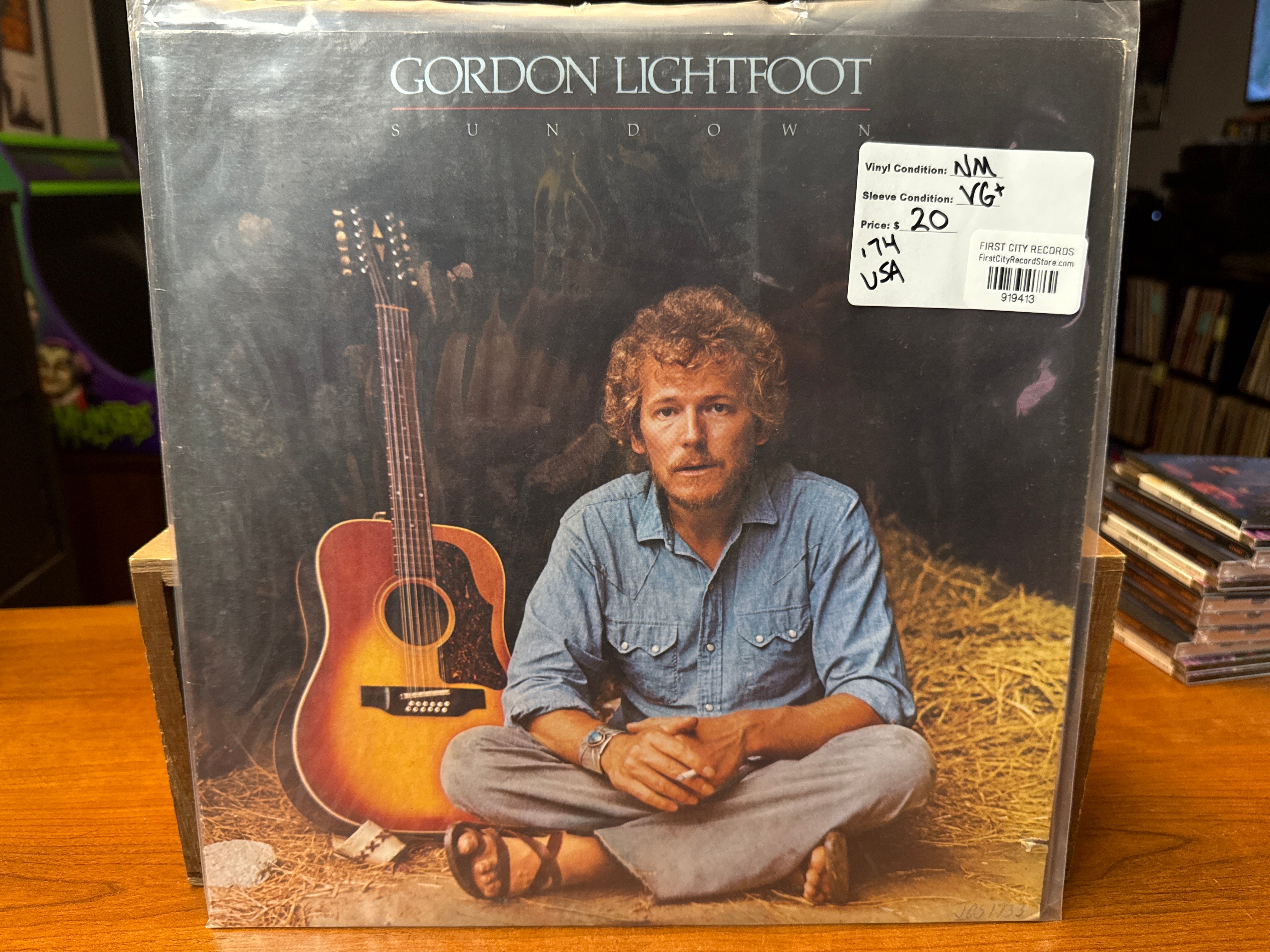 Gordon Lightfoot - Sundown (1974, USED)