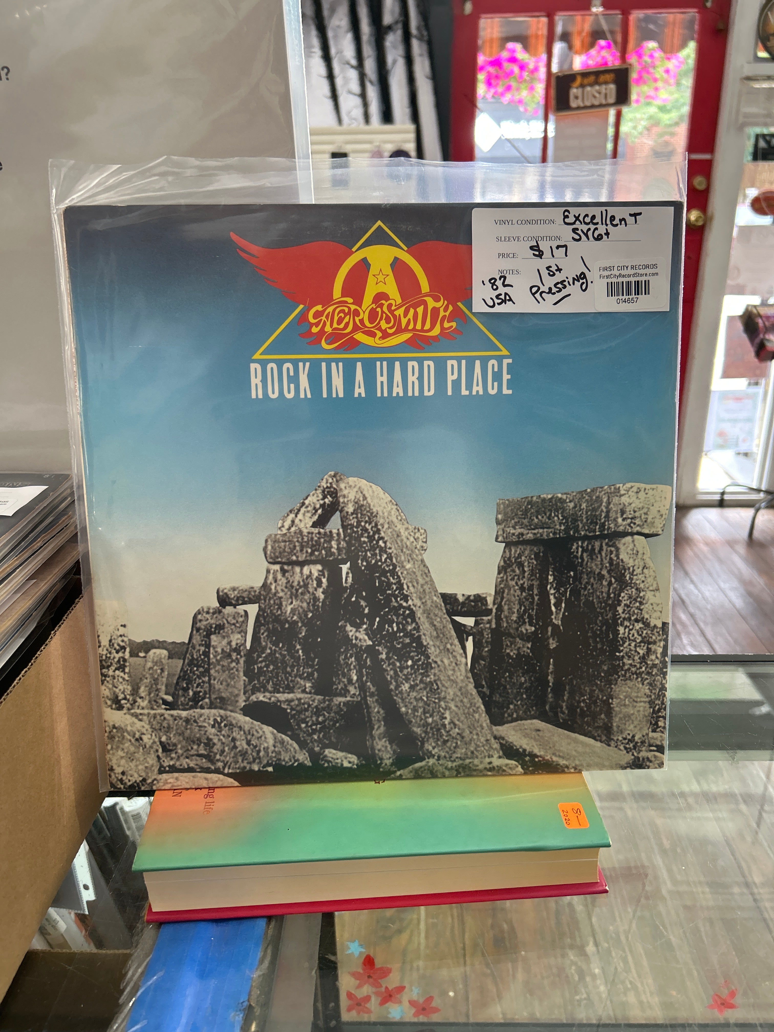 Aerosmith - Rock in a Hard Place (1982, 1st Pressing, USED)