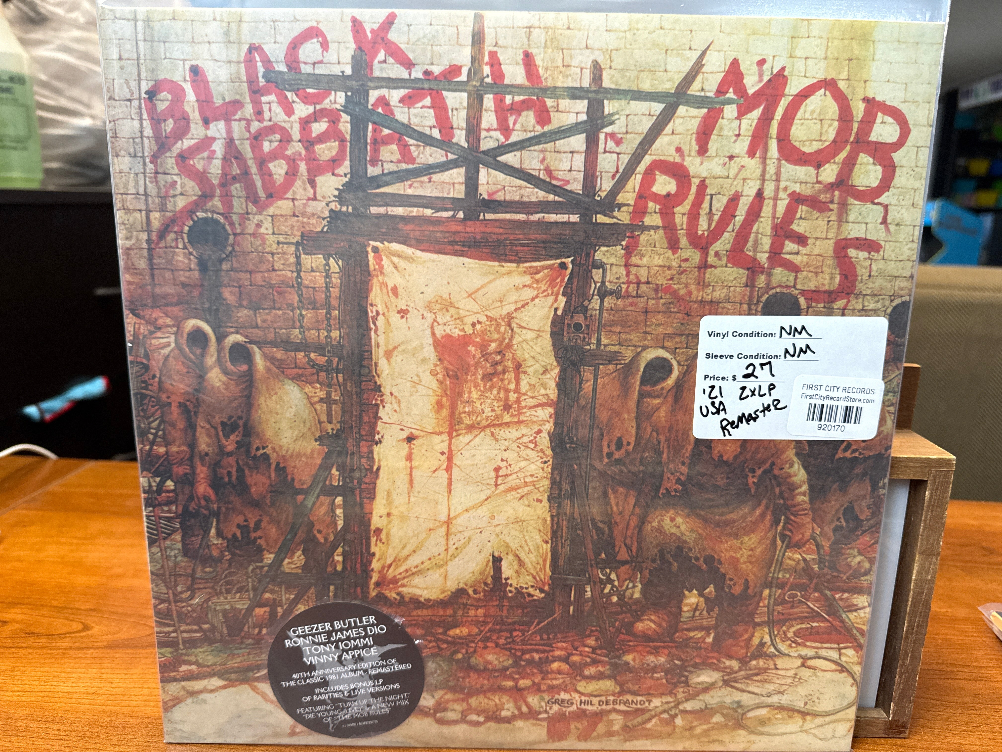 Black Sabbath - Mob Rules (2021, Remaster, USED)