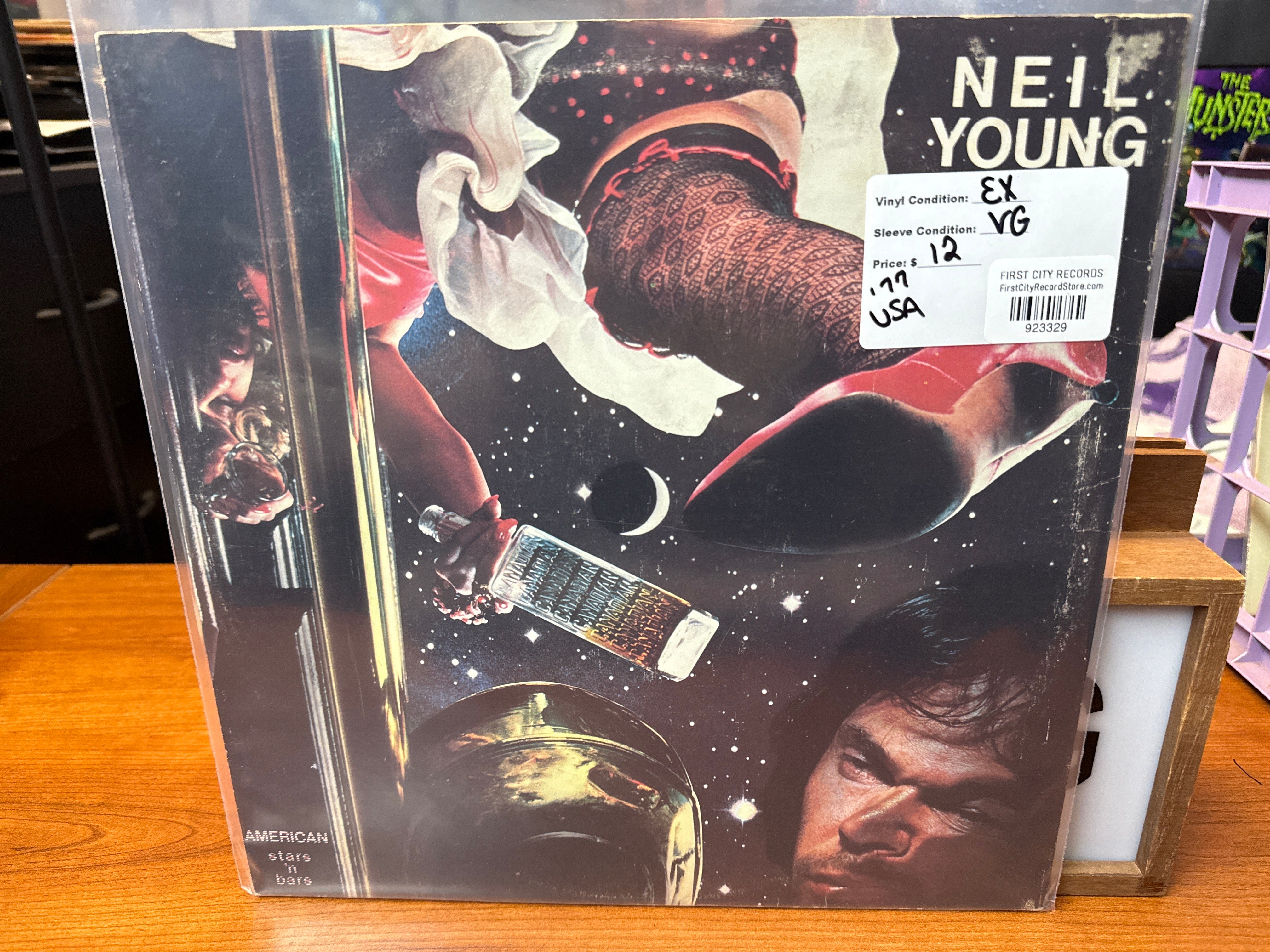 Neil Young - American Stars n Bars (1977, USED)
