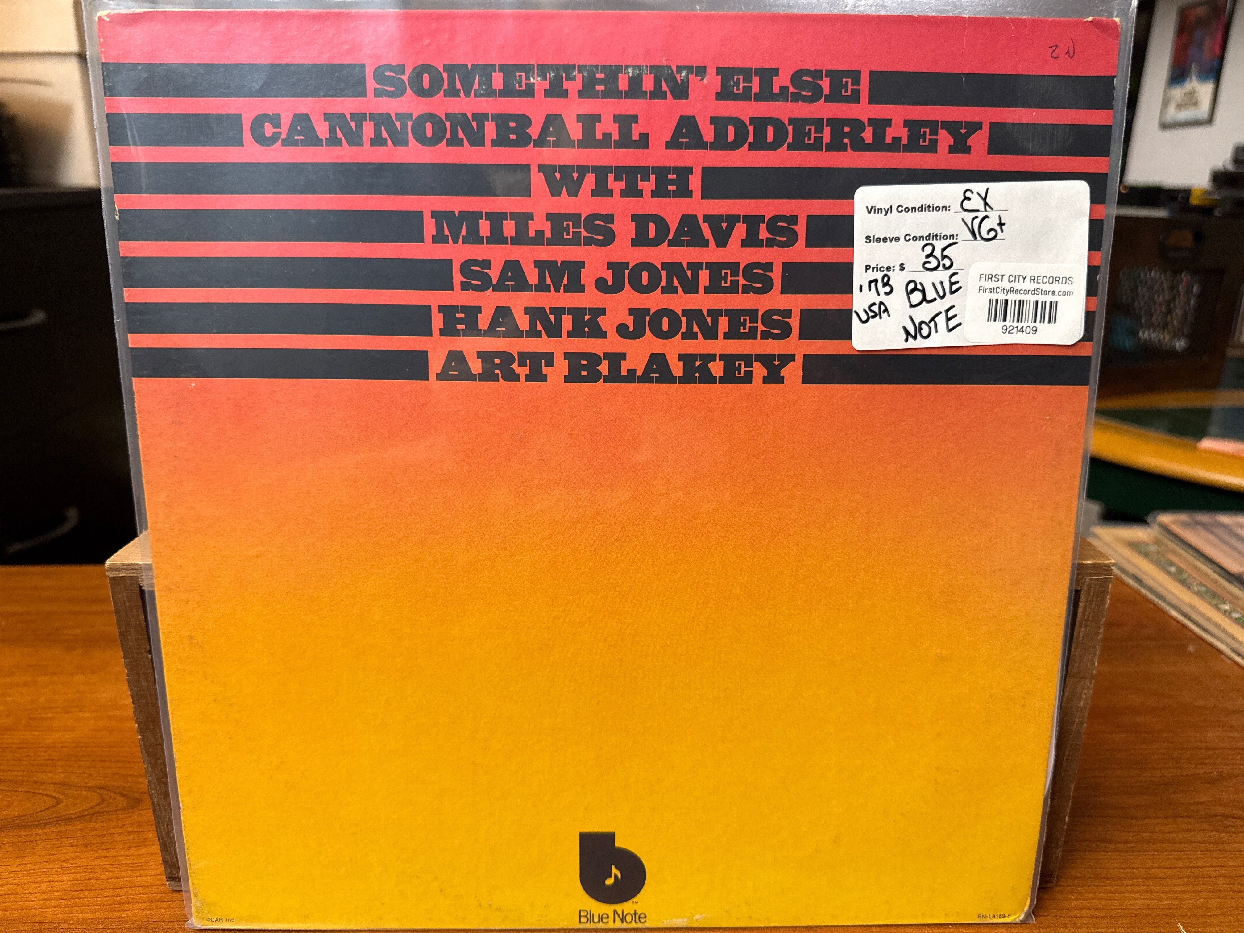 Cannonball Adderley - Somethin' Else (1973, Blue Note, USED)