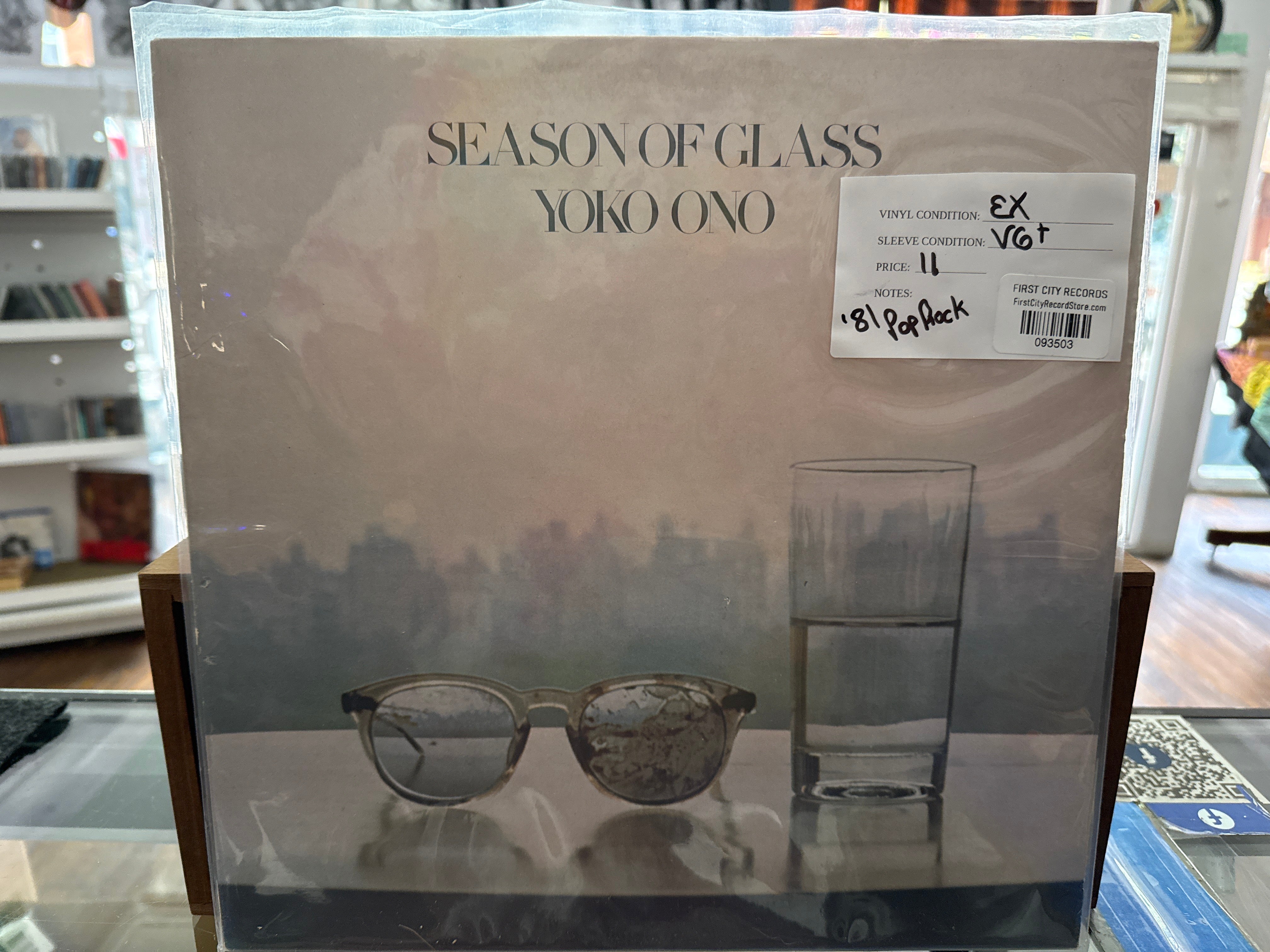 Yoko Ono - Season of Glass (1981, USED)