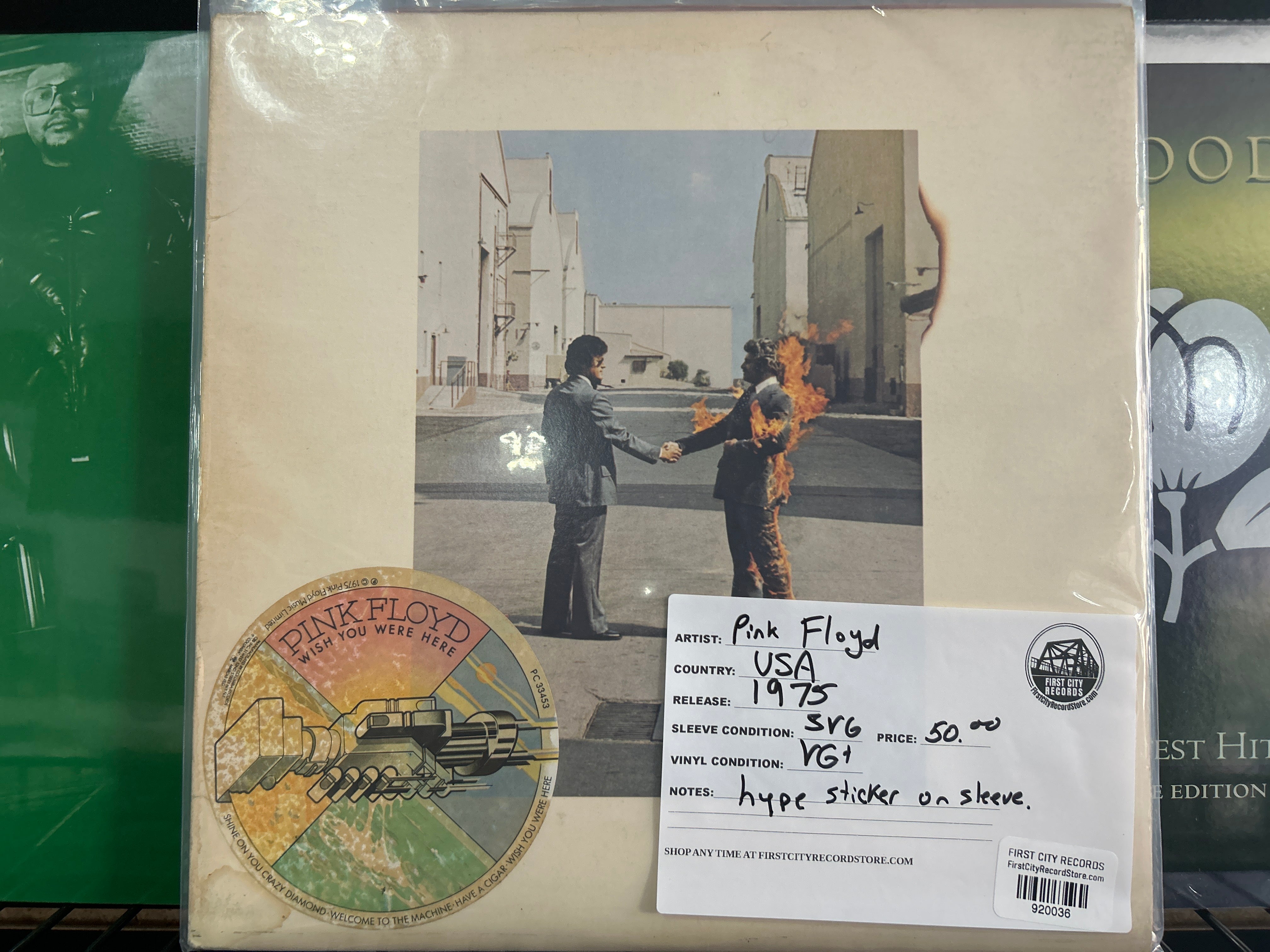 Pink Floyd - Wish You Were Here (1975, USED)
