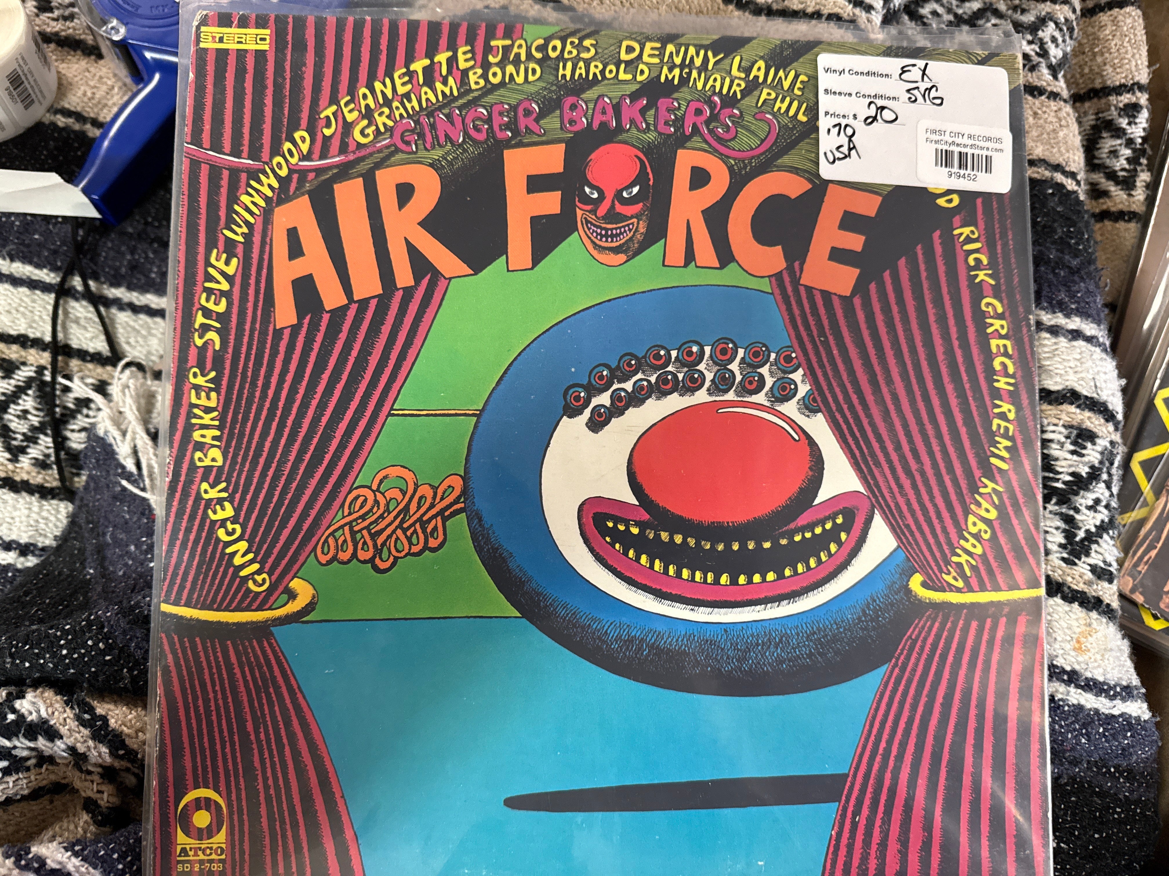 Ginger Baker’s Air Force (1970, USED)