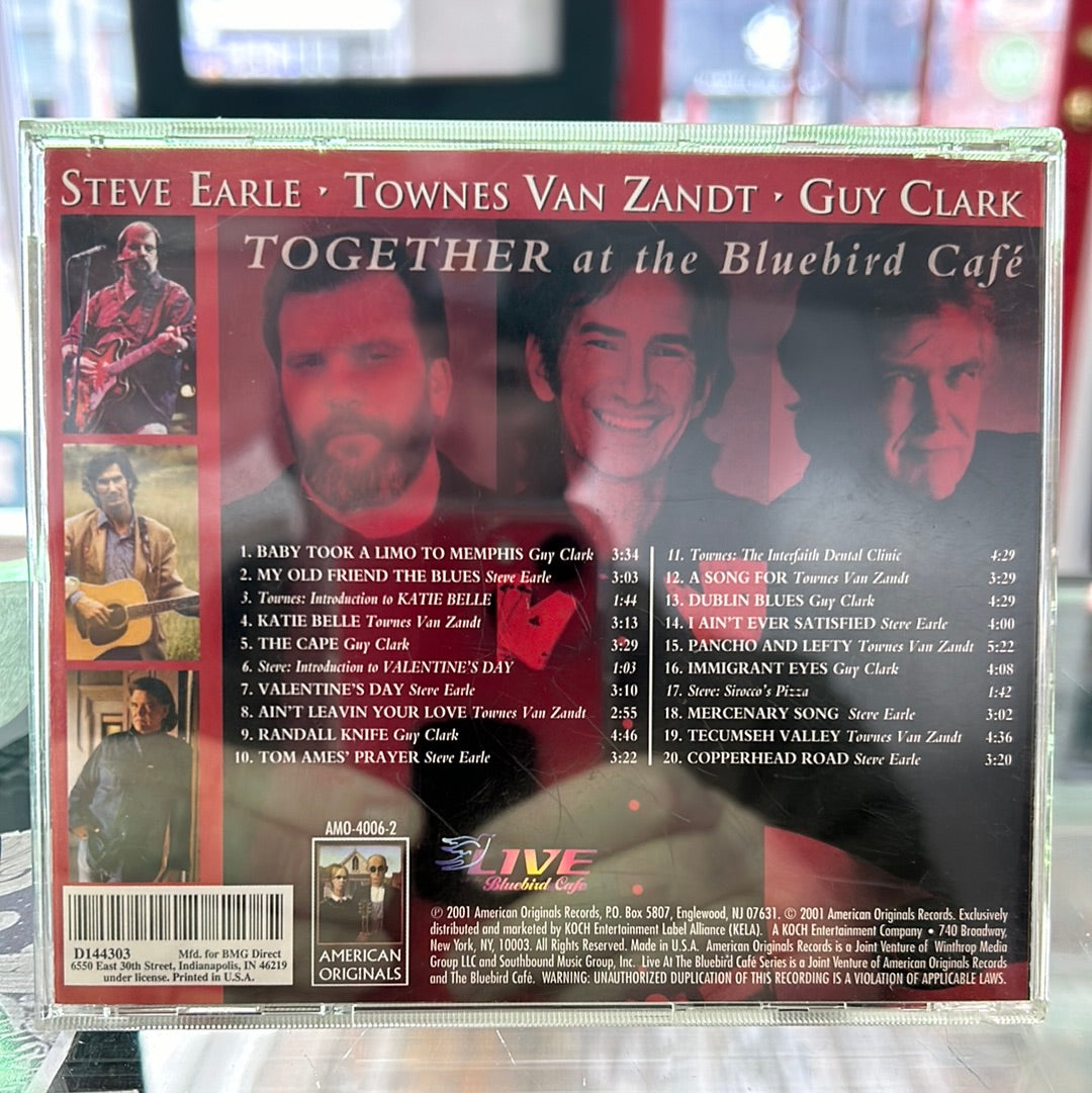 Steve Earle, Townes Van Zandt, Guy Clark - Together at the Bluebird Cafe (club)