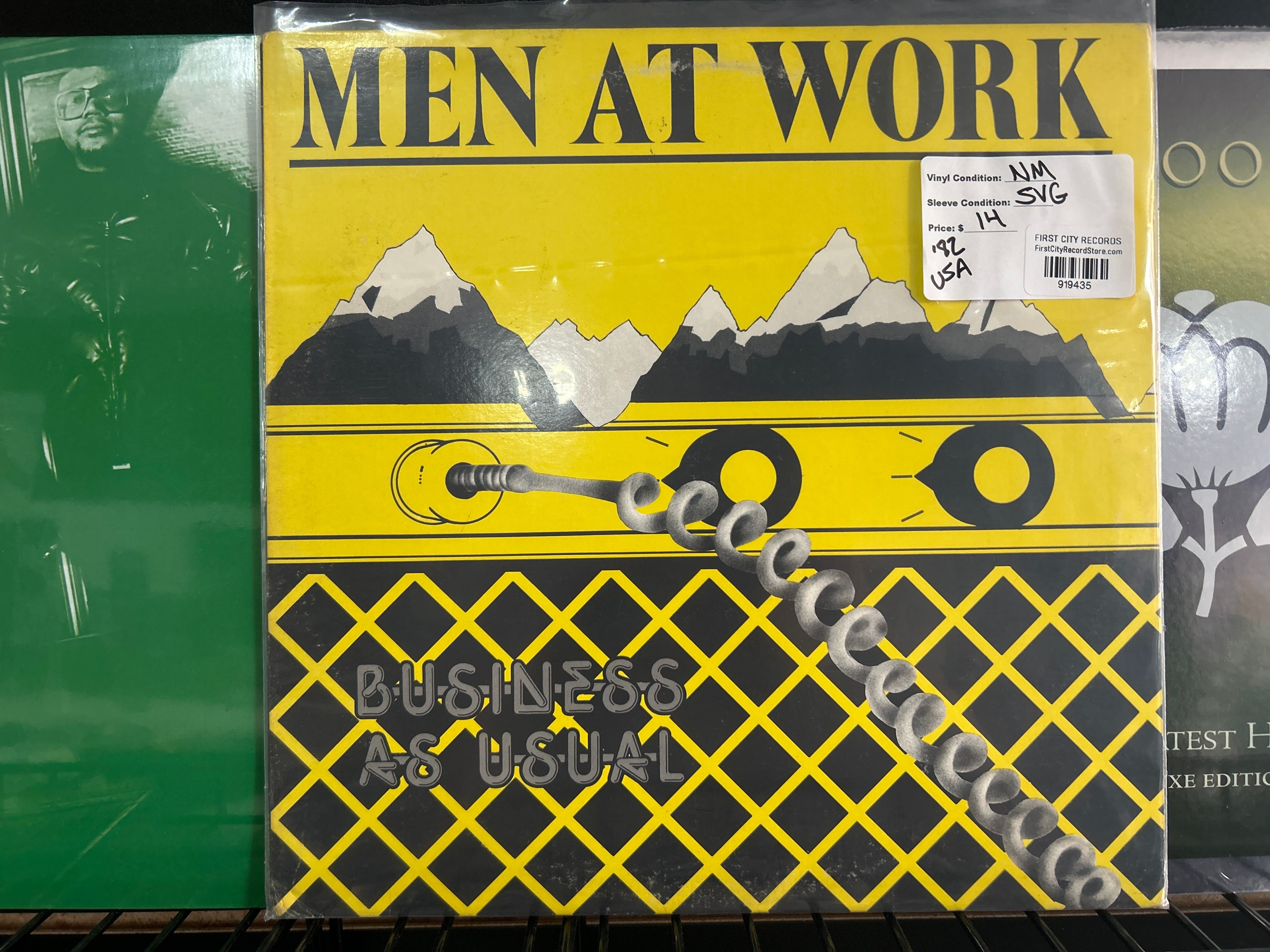 Men At Work - Business as Usual (1982, USED)