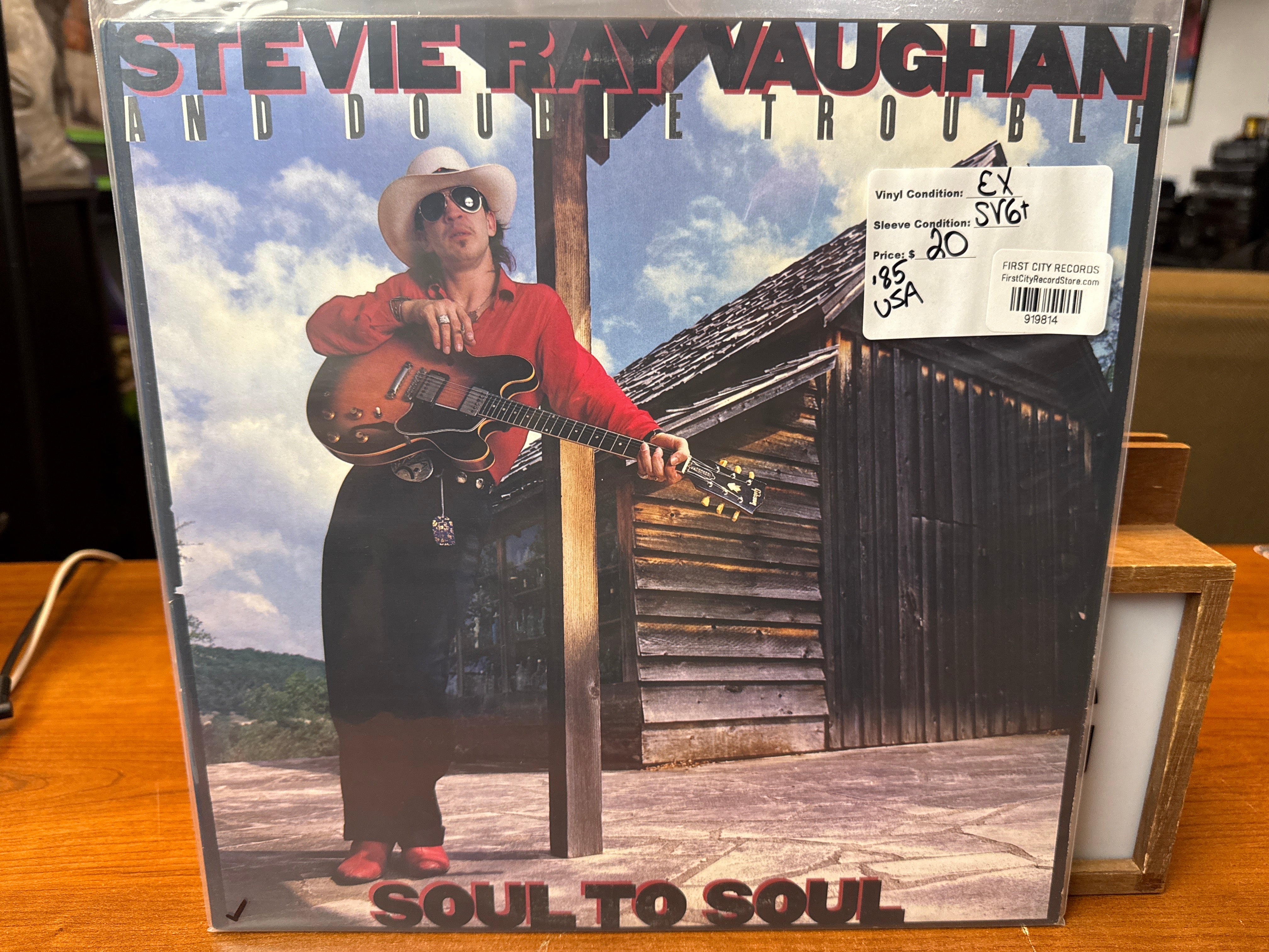 Stevie Ray Vaughan and Double Trouble - Soul To Soul (1985, USED)