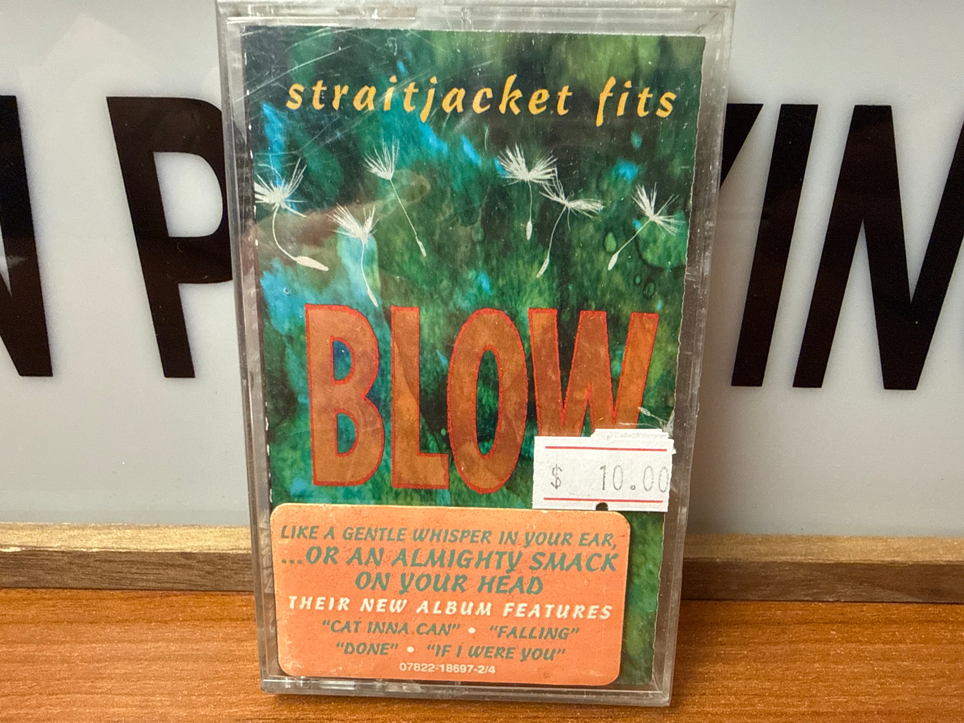 Straitjacket Fits ‎– Blow (Sealed, CASSETTE)