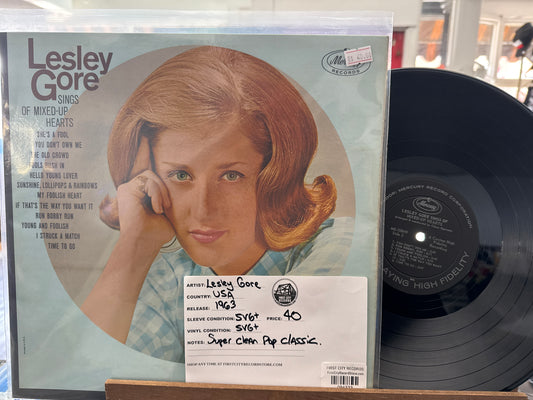 Lesley Gore - Sings of Mixed Up Hearts (1963, USED)