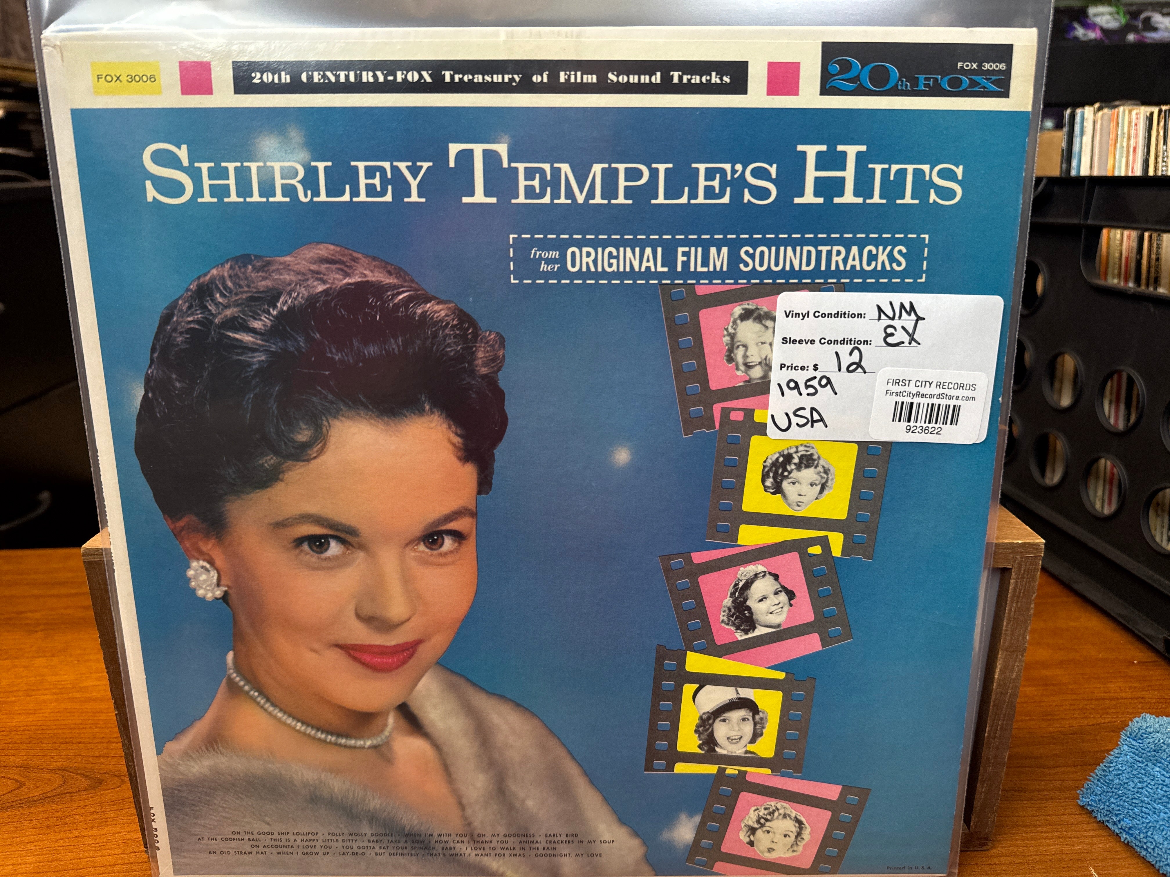 Shirley Temple's Hits From Her Original Film Soundtracks (1959, USA)