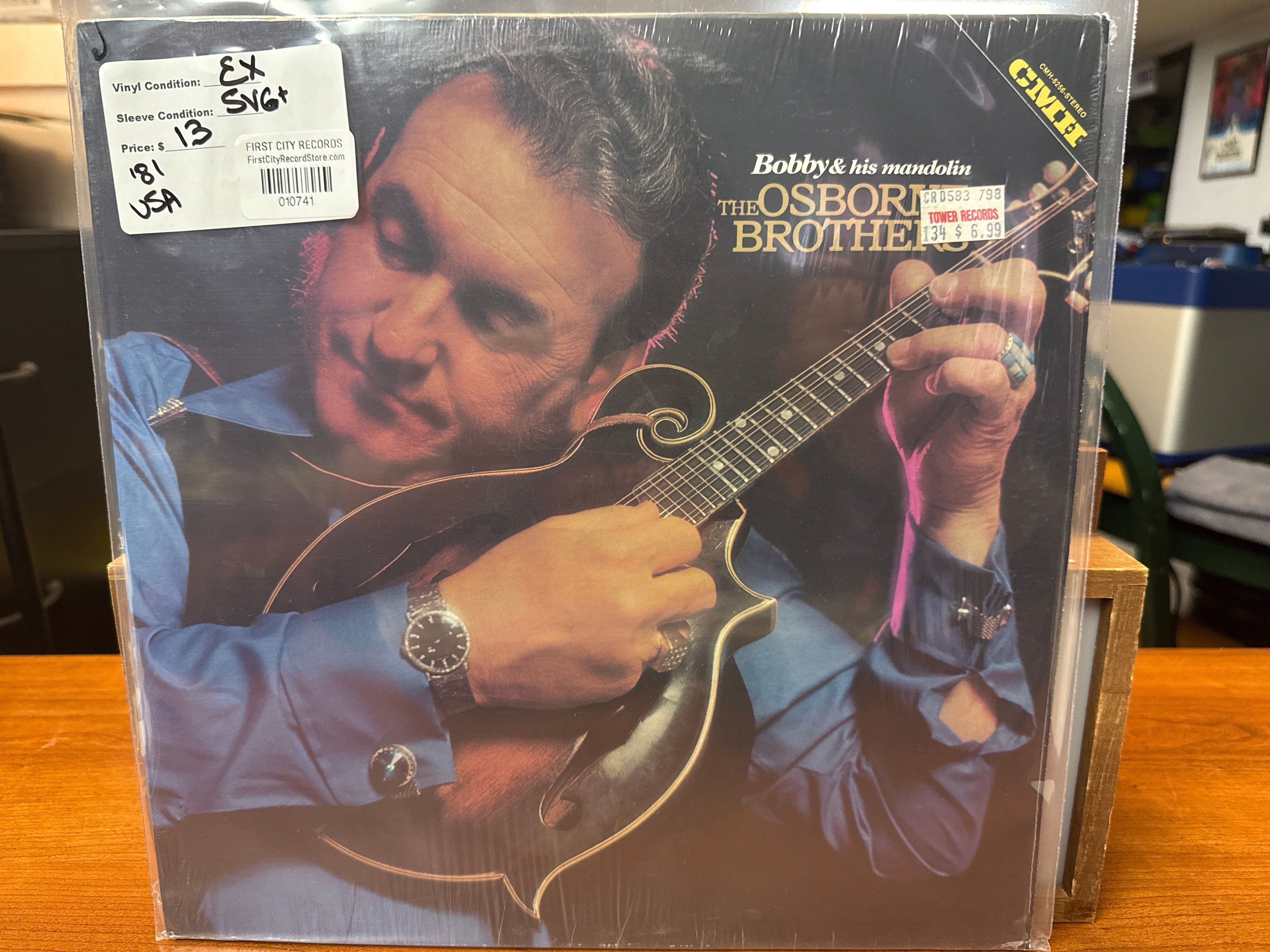 Osbourne Brothers - Bobby & His Mandolin (1981, USED)
