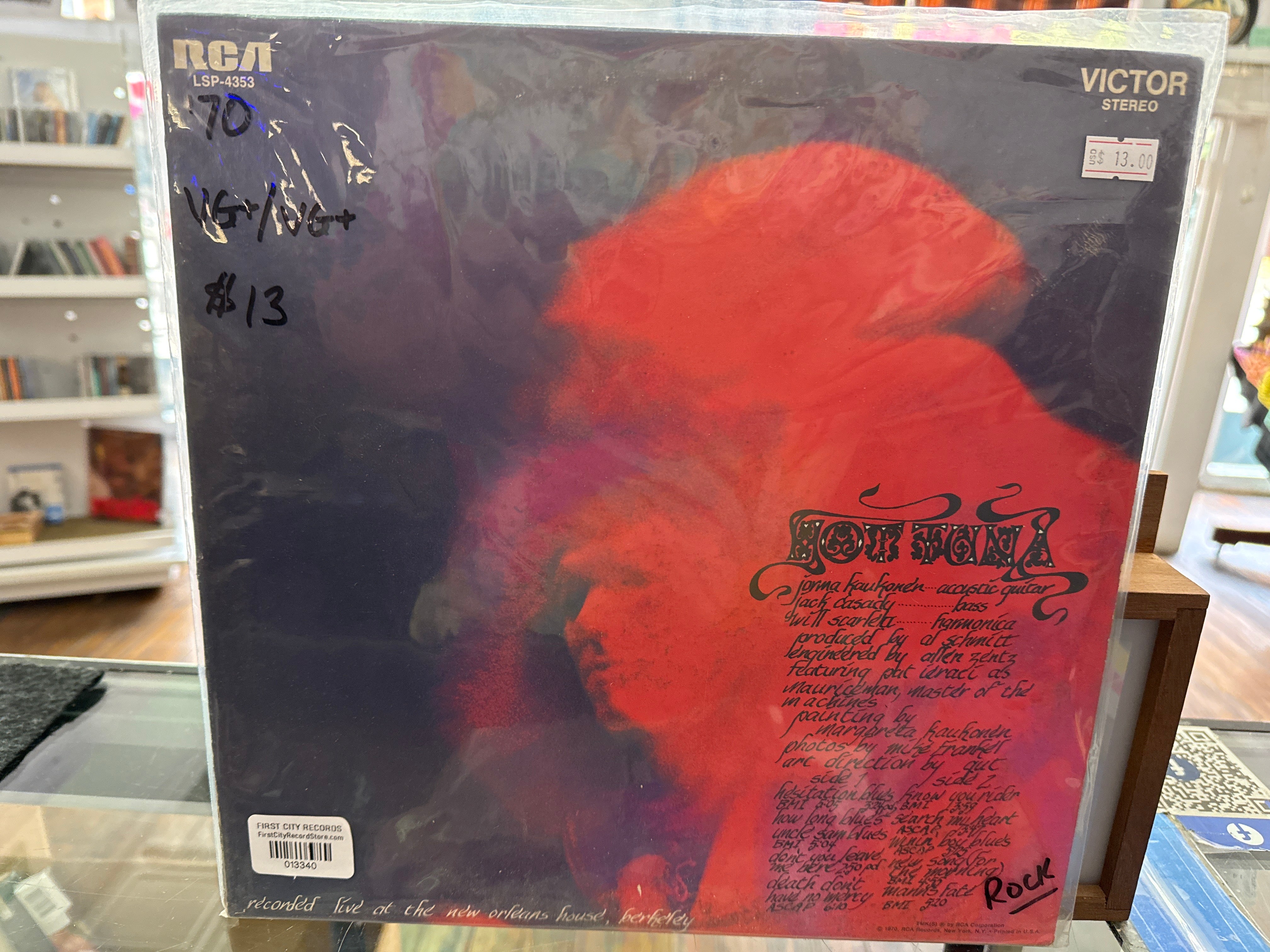 Hot Tuna - Hot Tuna (1970, USED)