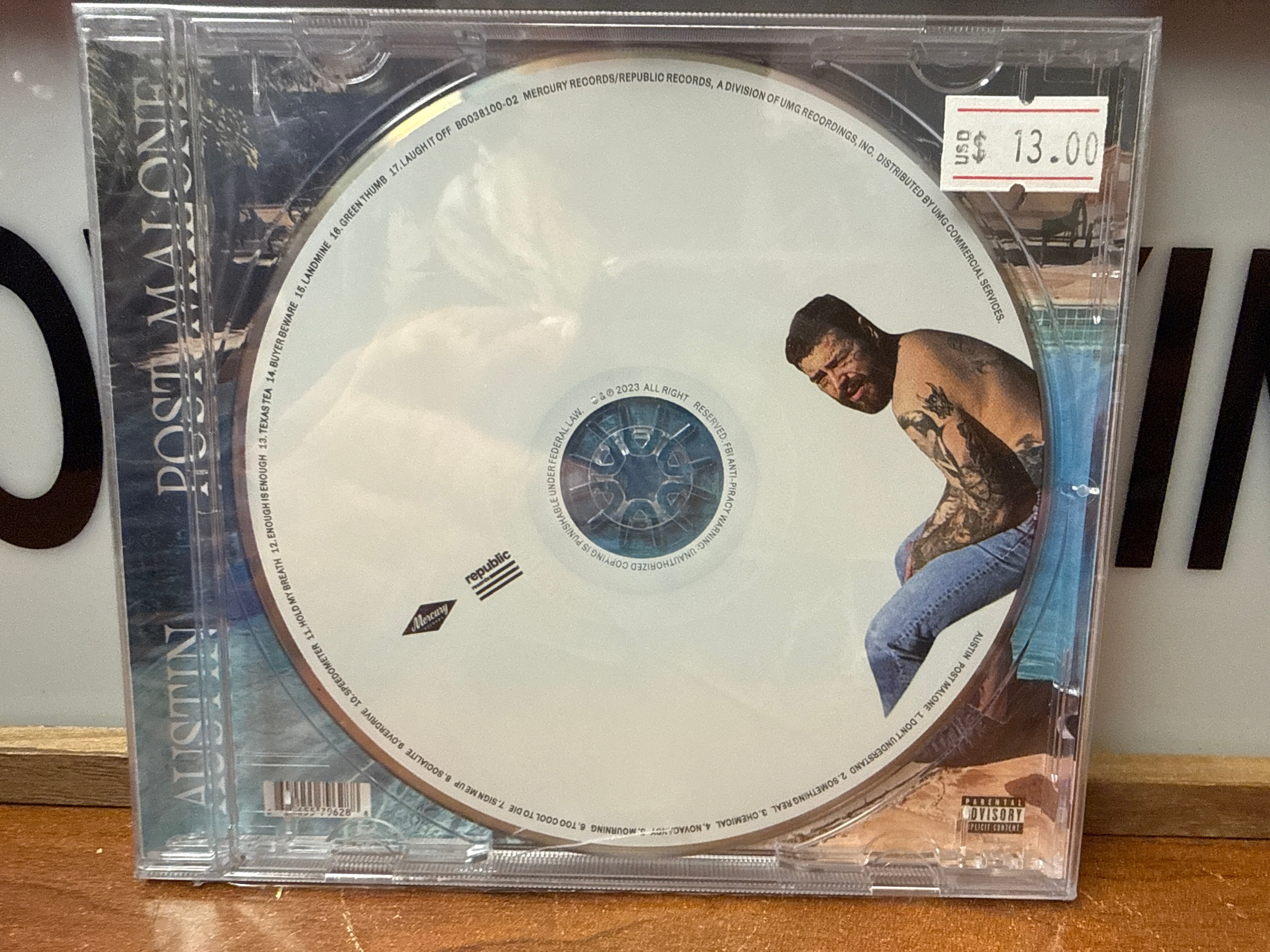 Post Malone - Austin (Sealed, CD)