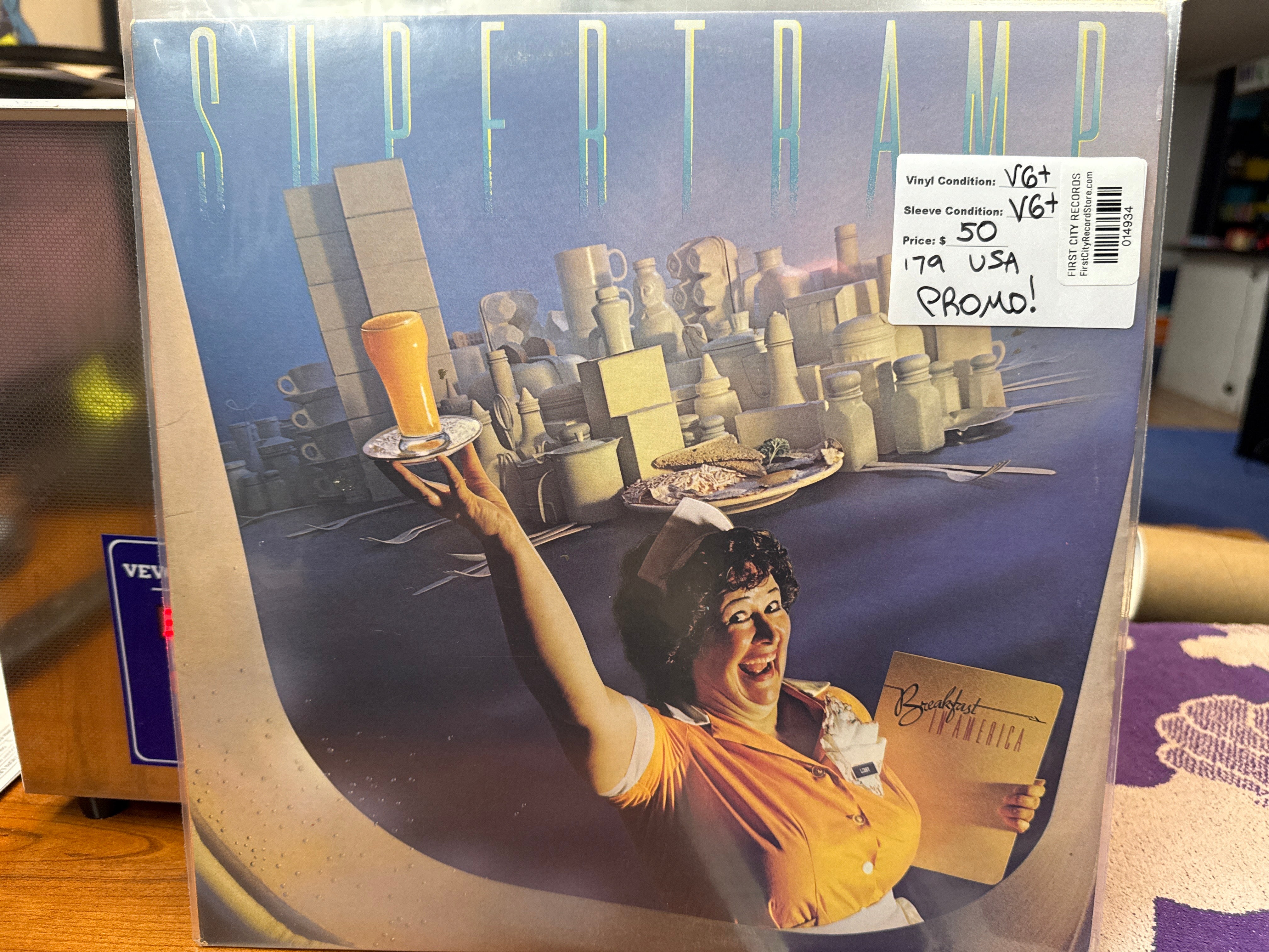 Supertramp - Breakfast In America (1979 PROMO, USED)