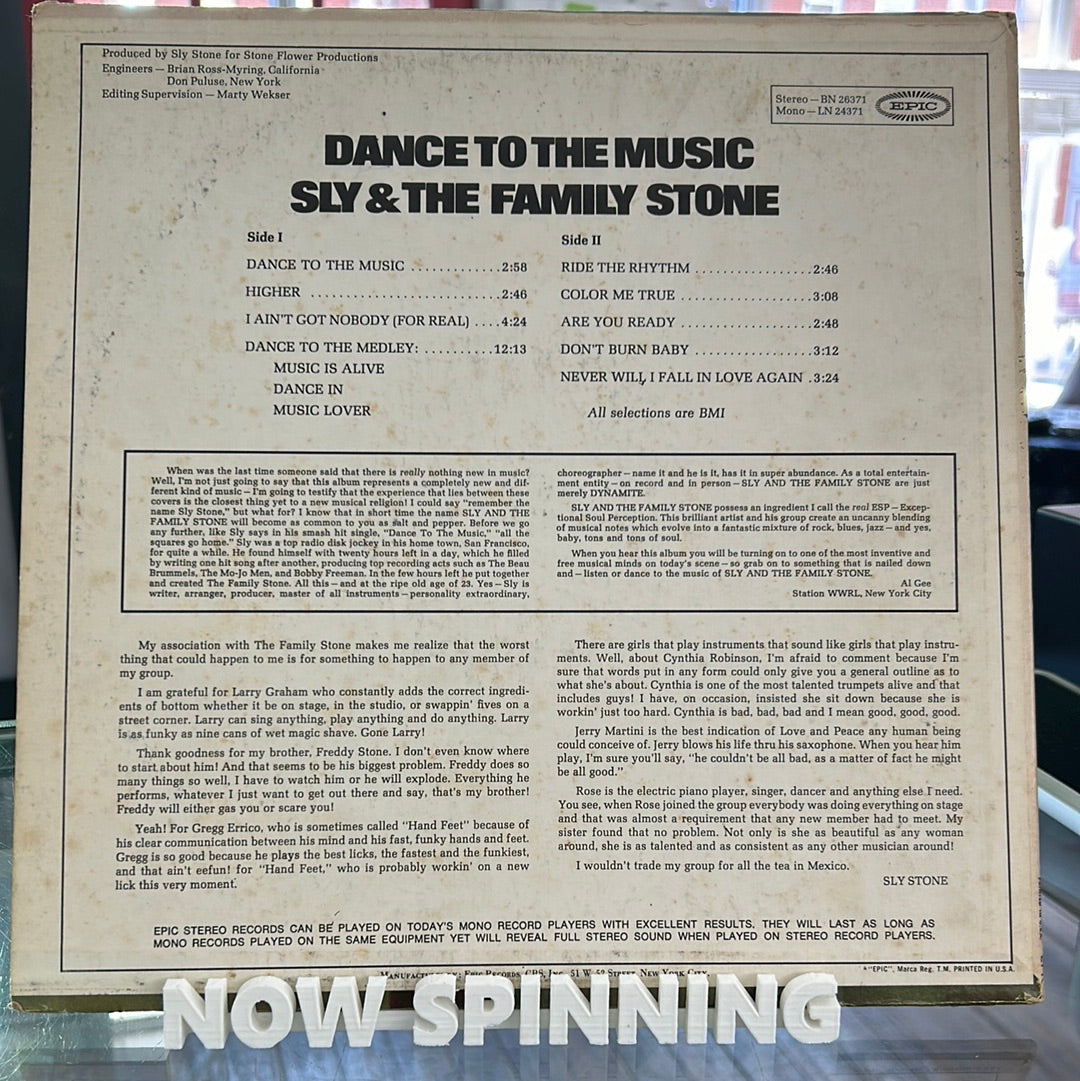 Sly and the Family Stone - Dance To The Music