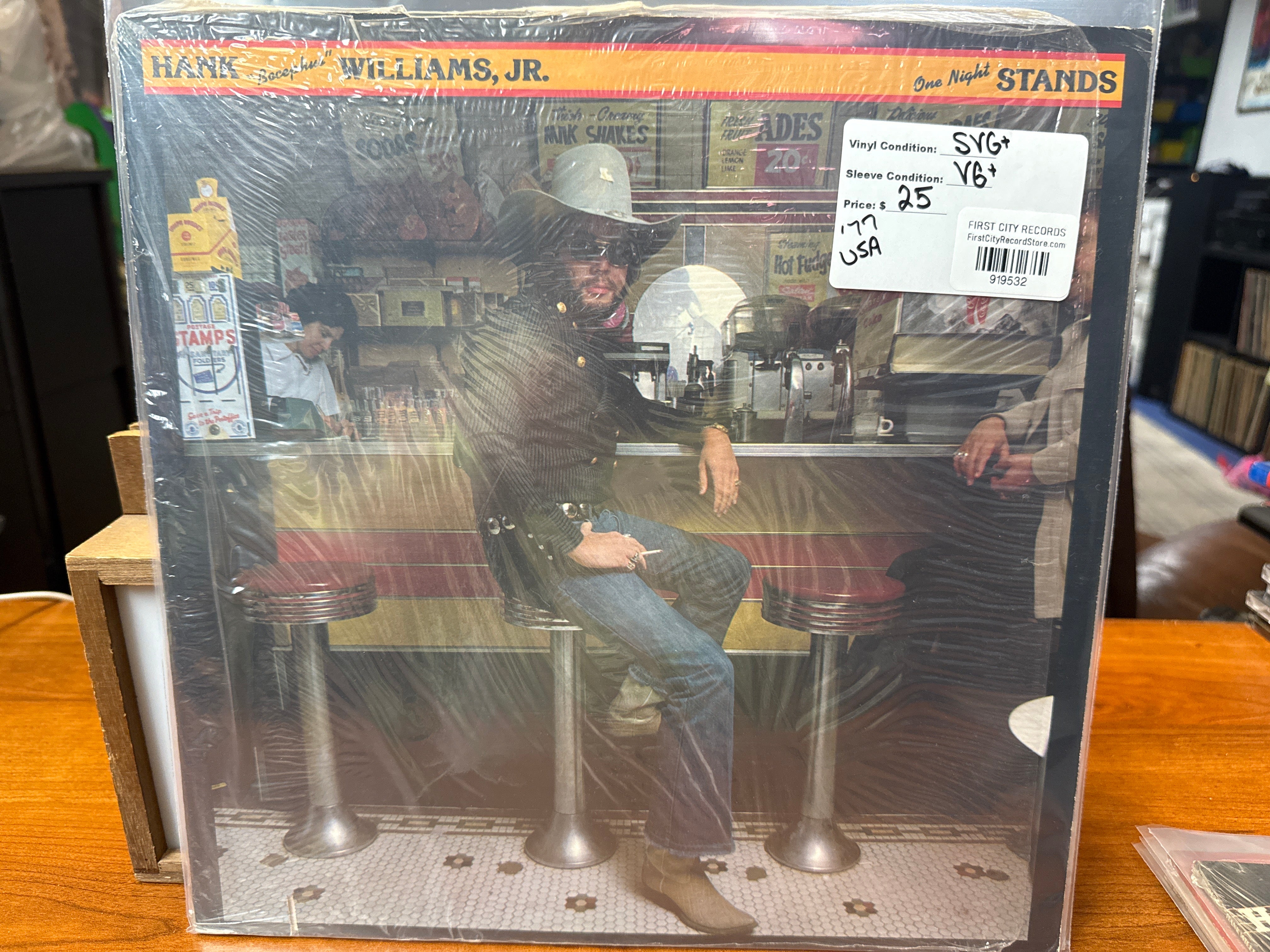 Hank Williams Jr - One Night Stands (1977, USED)