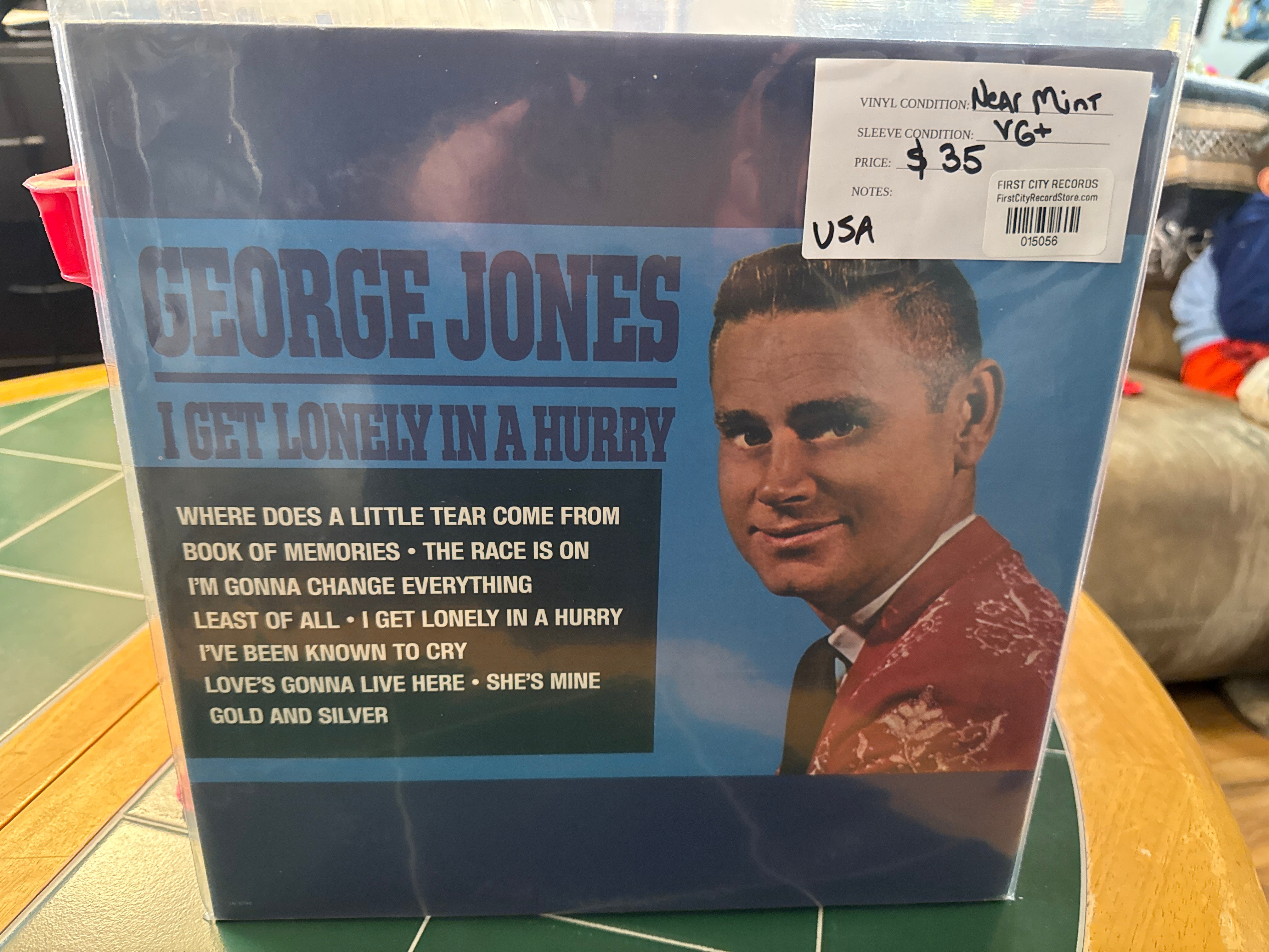 George Jones - I Get Lonely In A Hurry (USED)